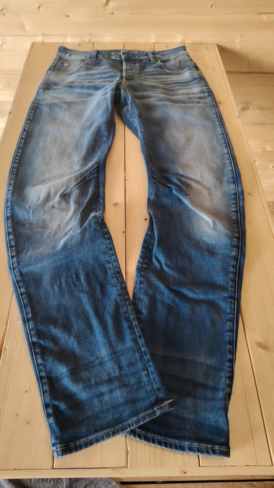 Jean G-Star Raw 3D Slim - Bleu délavé - Taille W29 L32 – G-Star – taille L 3