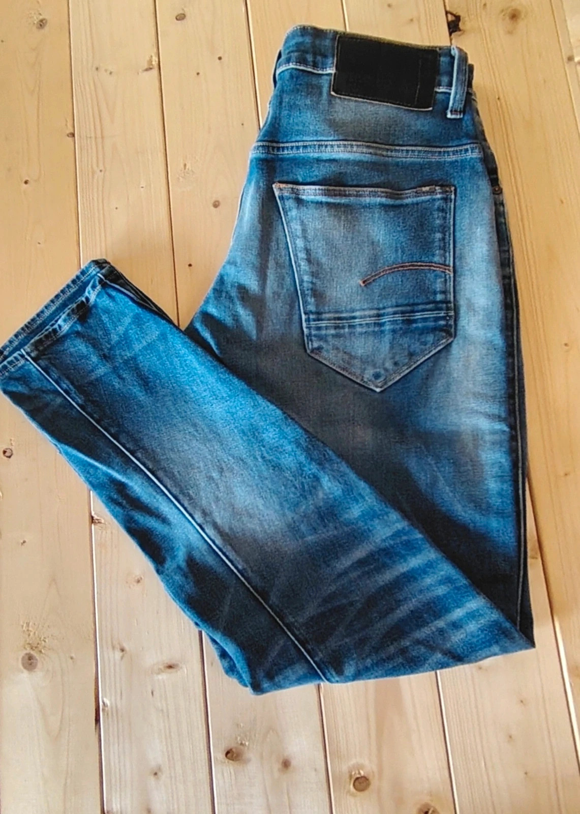 Jean G-Star Raw 3D Slim - Bleu délavé - Taille W29 L32