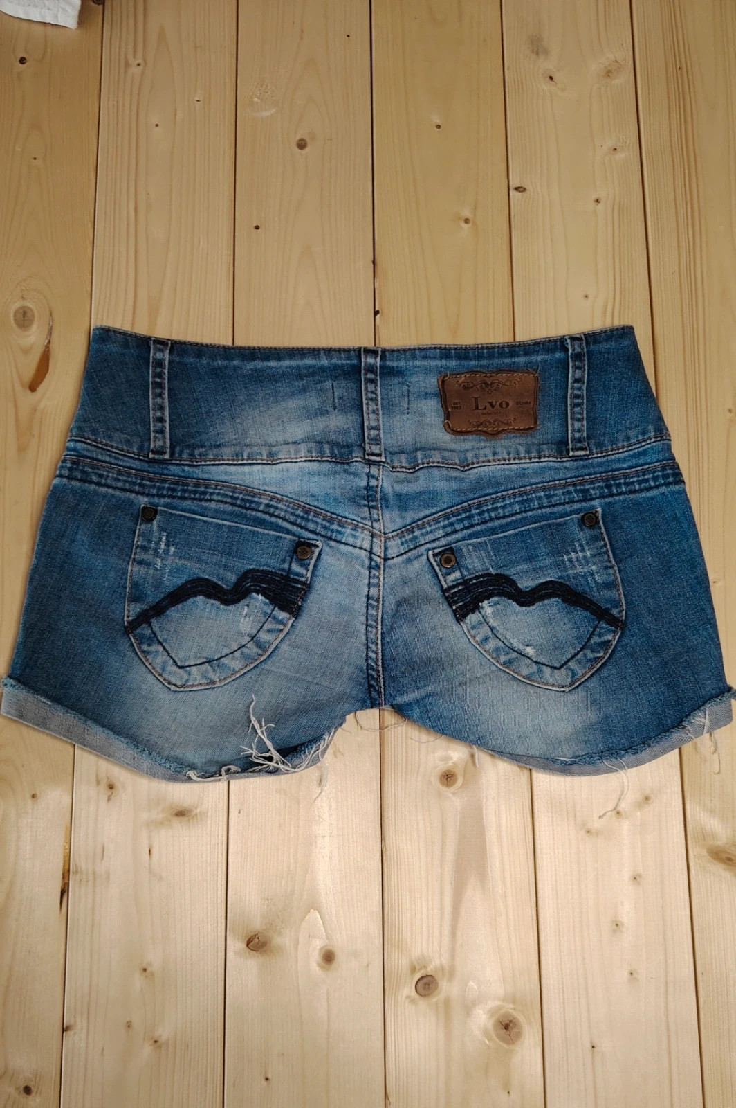 Short en jean taille haute destroy Lvo collection Taille 36 – LAVORO – taille S / 36 / 8 3