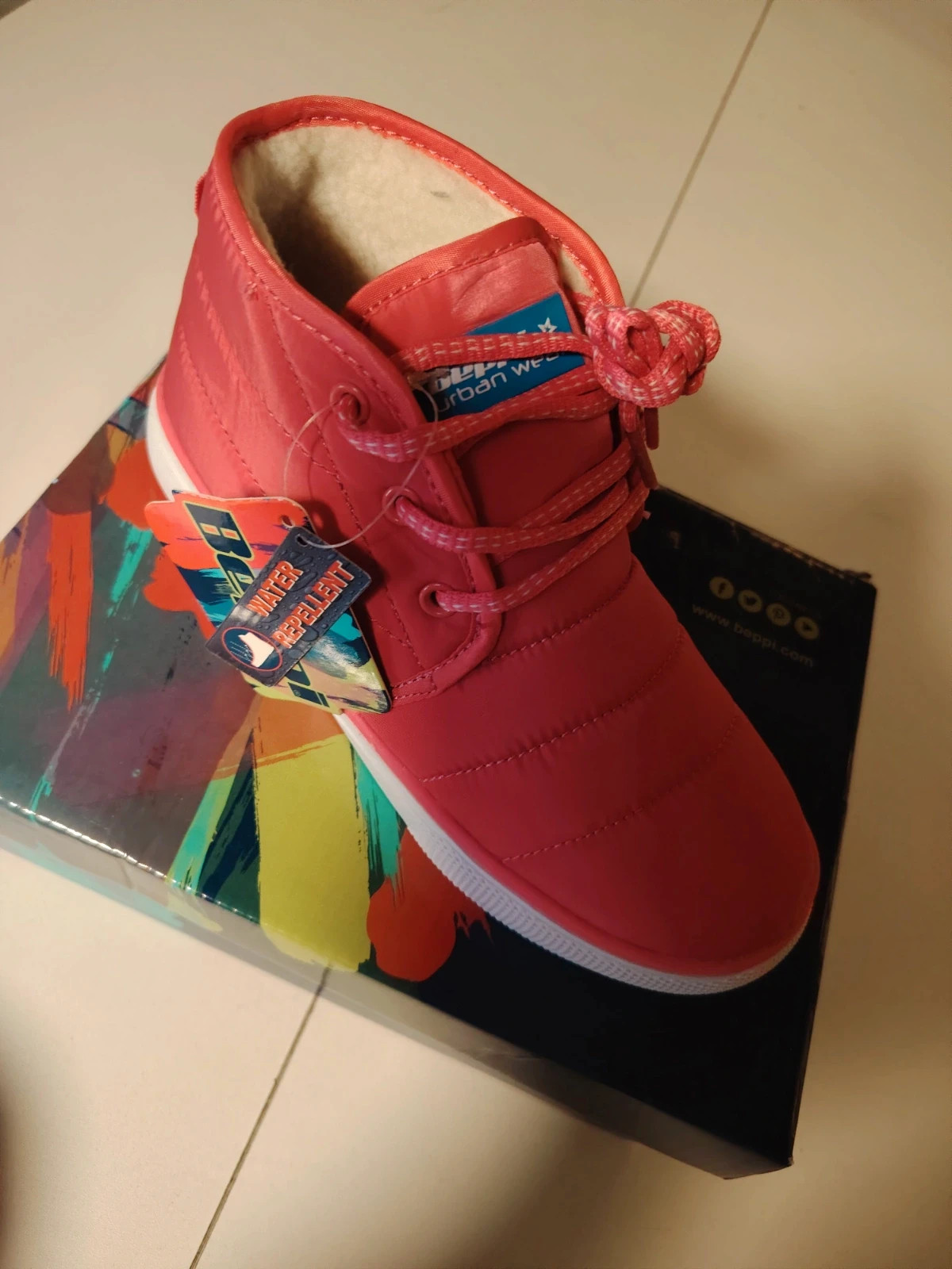 Chaussures basket water repellent intérieur moltonné taille 34 marque Beppi – Beppi – taille 34