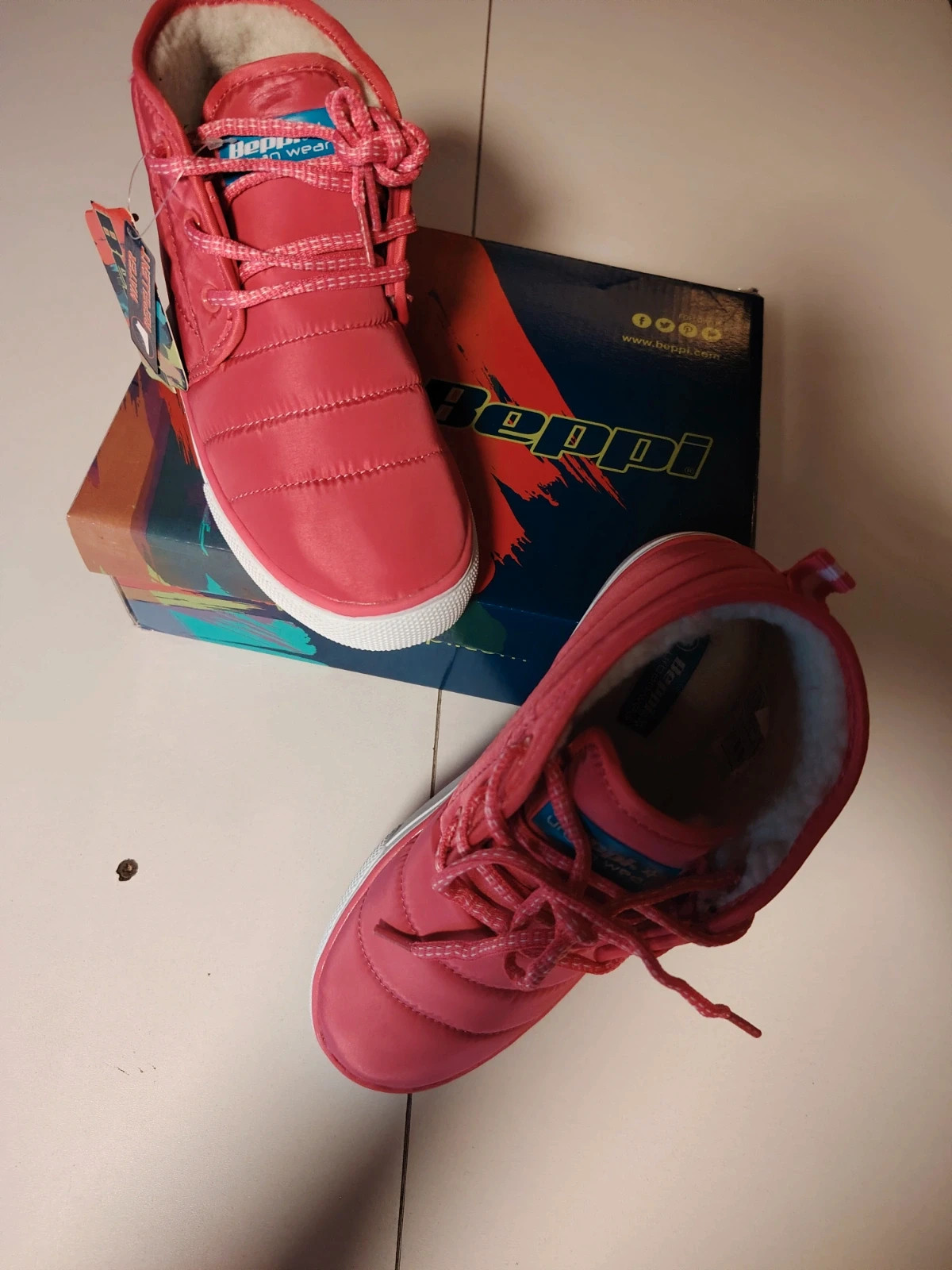 Chaussures basket water repellent intérieur moltonné taille 34 marque Beppi – Beppi – taille 34 2