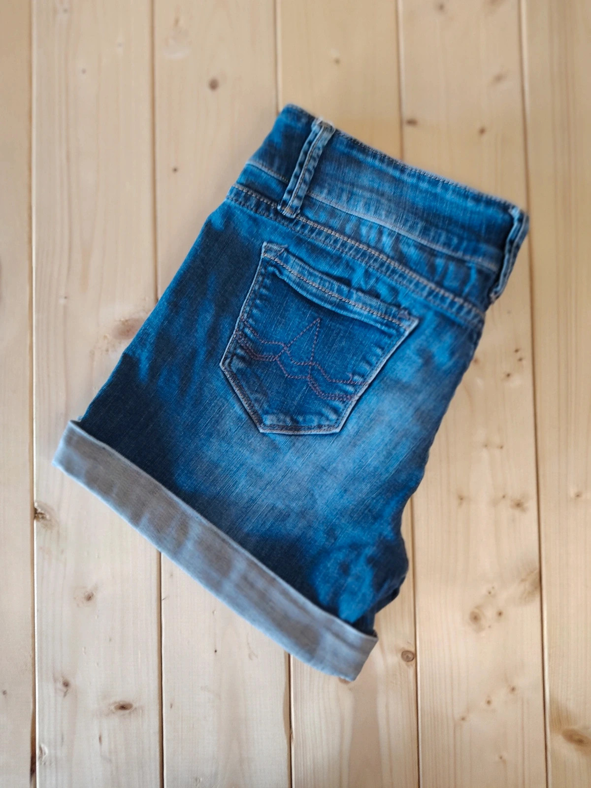 Y2k Short en Jean Revers - Délavé - Taille 40/L - Bon État – Revers Jeans – taille L / 40 / 12 2