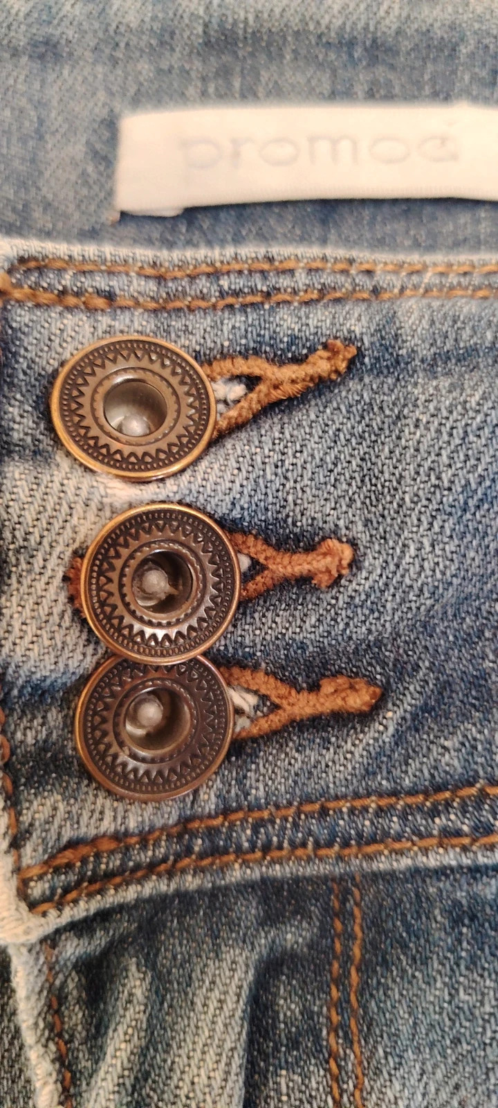 Joli jean de chez Promod taille basse T36 bel état – Promod – taille S / 36 / 8 5