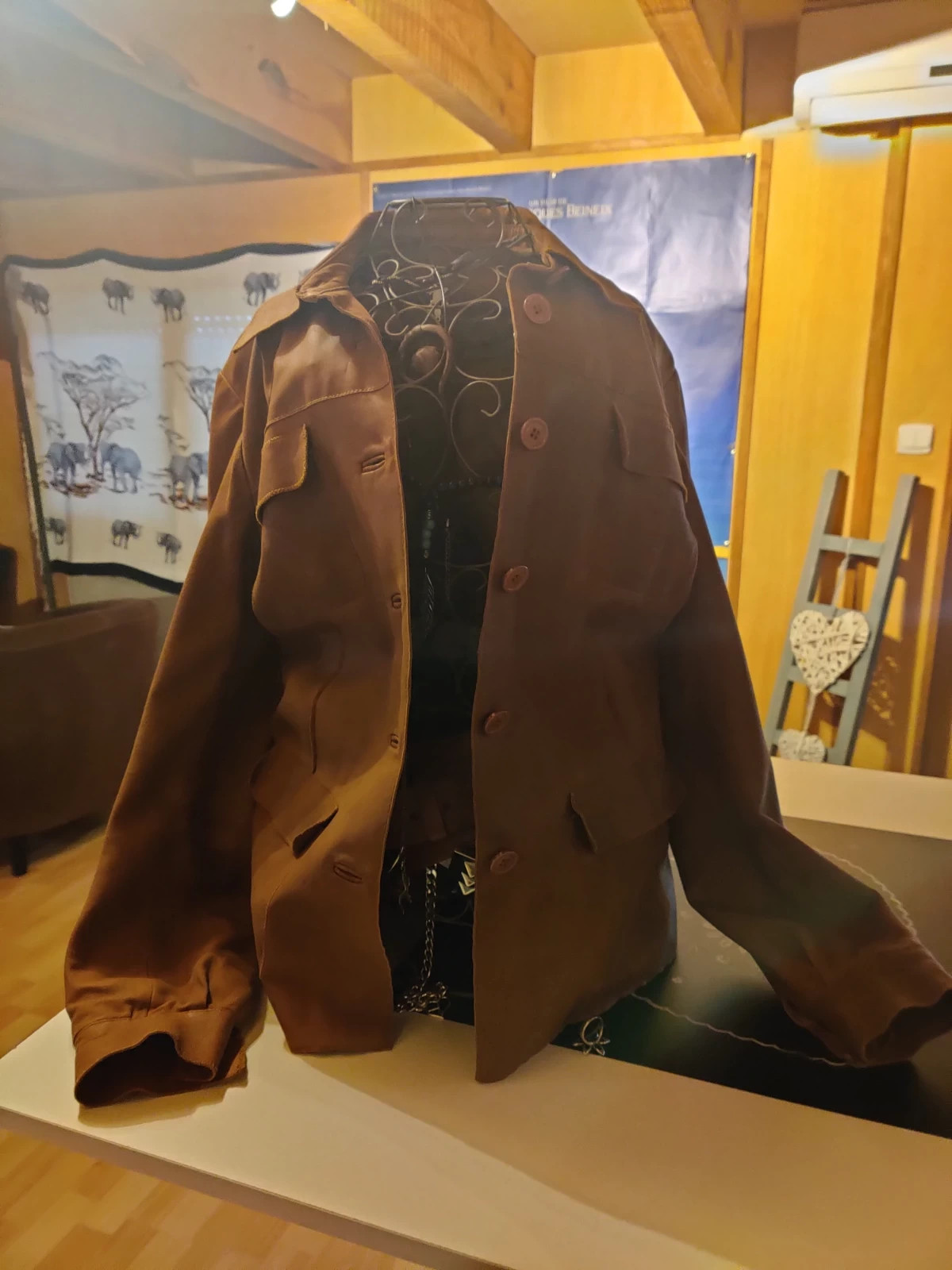 Veste femme peau retournée – Vera Pelle – taille XXL / 44 / 16 2