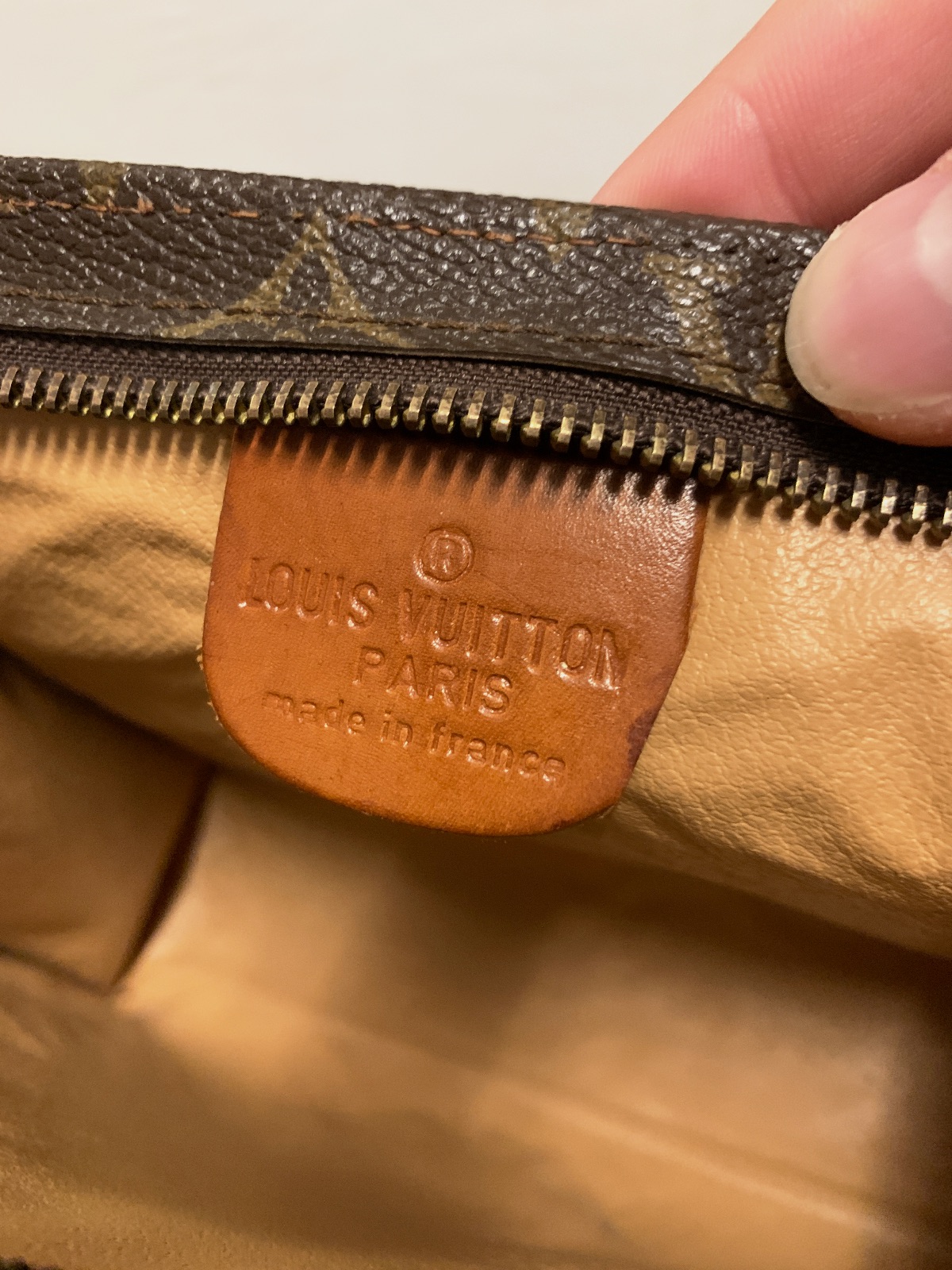 Louis Vuitton Pochette Toilette 19 Vintage Monogram + facture 1997 – Louis Vuitton – taille Taille unique 8