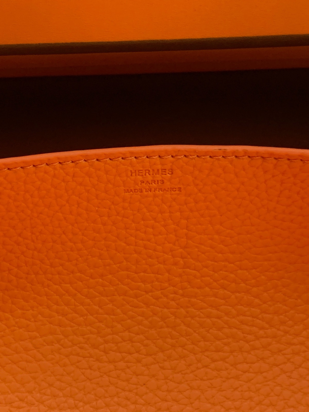 Hermès H Evelyne Mises et Relances – Vide-poche orange – Hermès 3