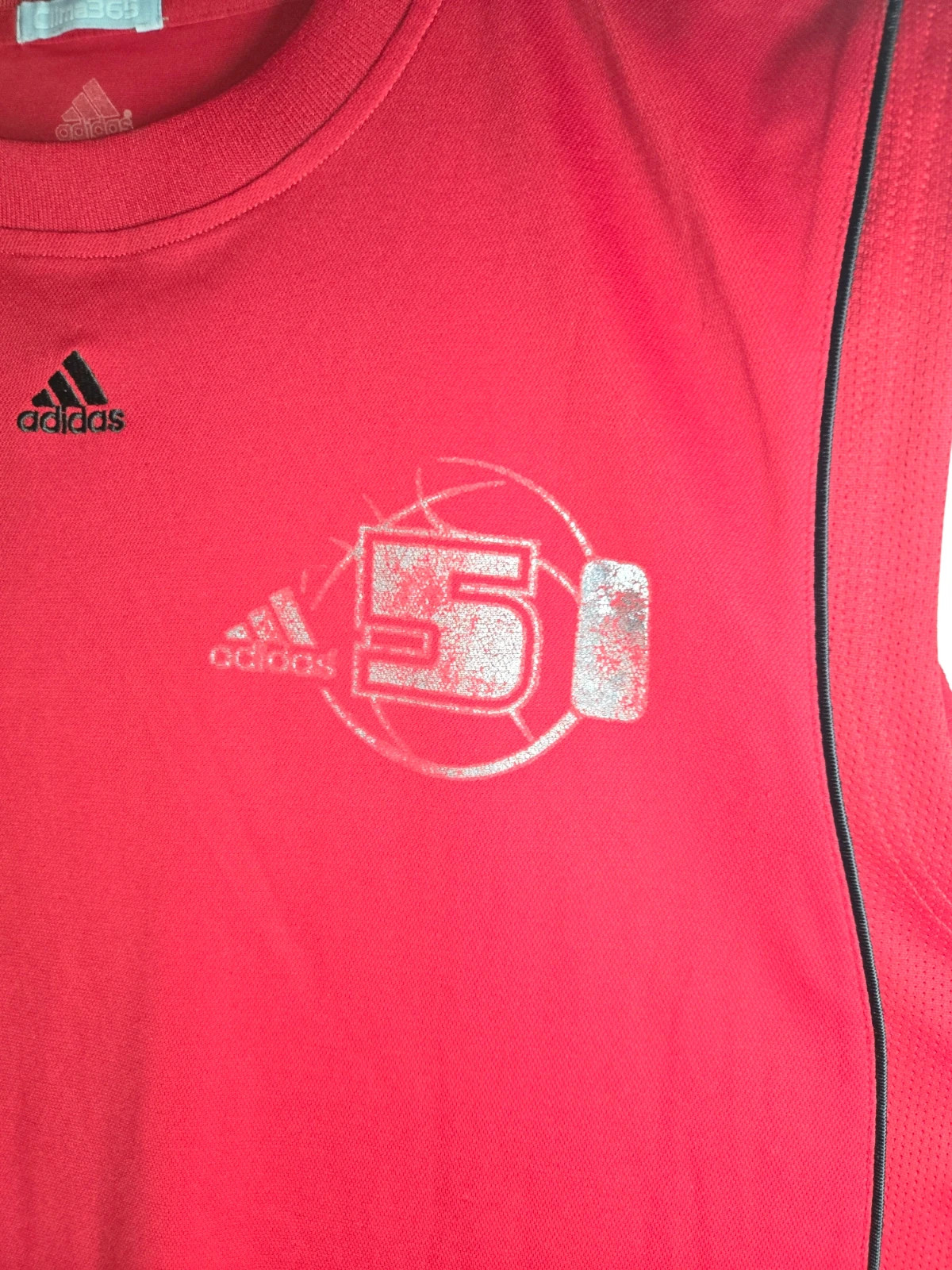 Camiseta vintage oficial de entrenamiento de la NBA año 2008- Talla L – adidas – taille L 2