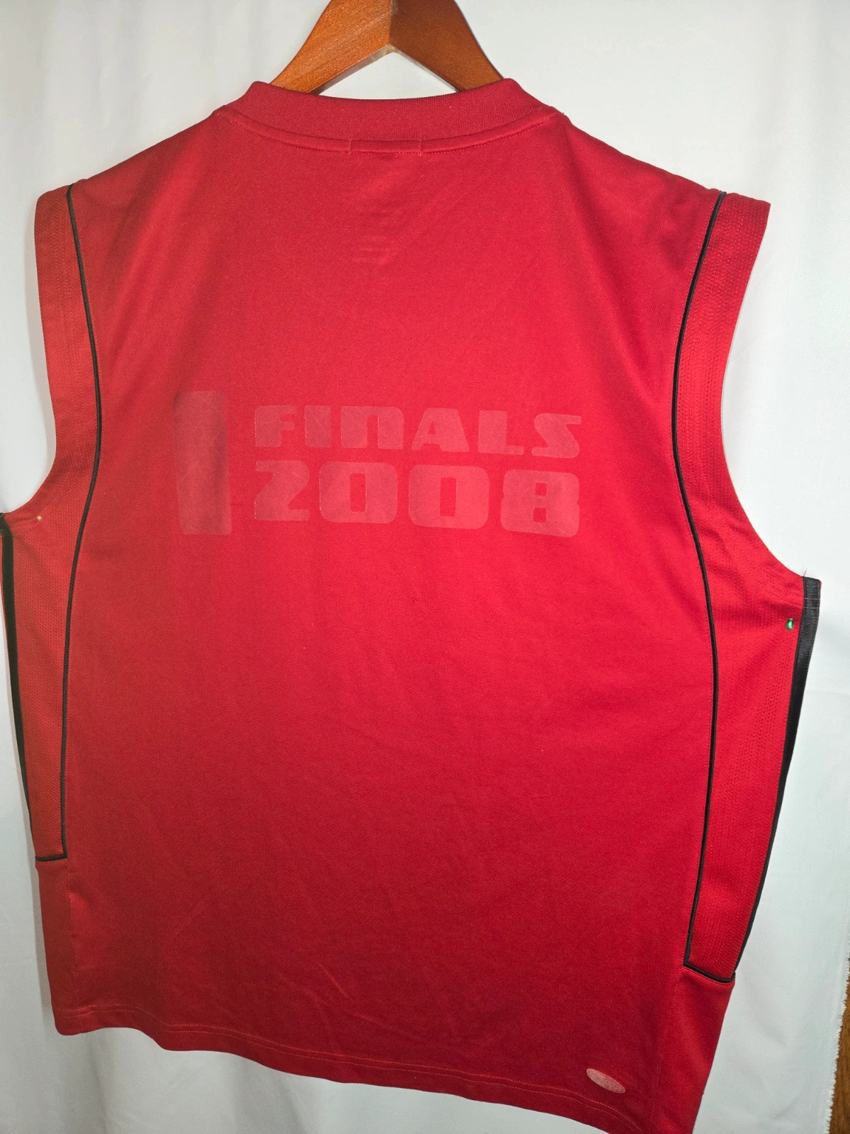 Camiseta vintage oficial de entrenamiento de la NBA año 2008- Talla L – adidas – taille L 3