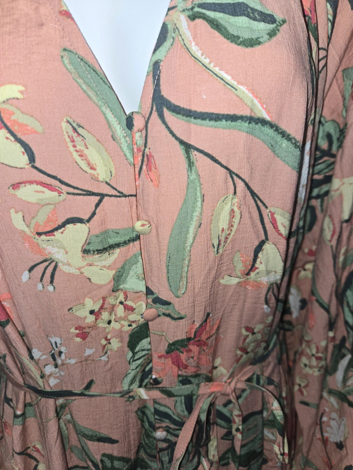 Vestido Maxi (oversize)Estampado Floral - H&M (Talla XL) – H&M – taille XL / 42 / 14 3