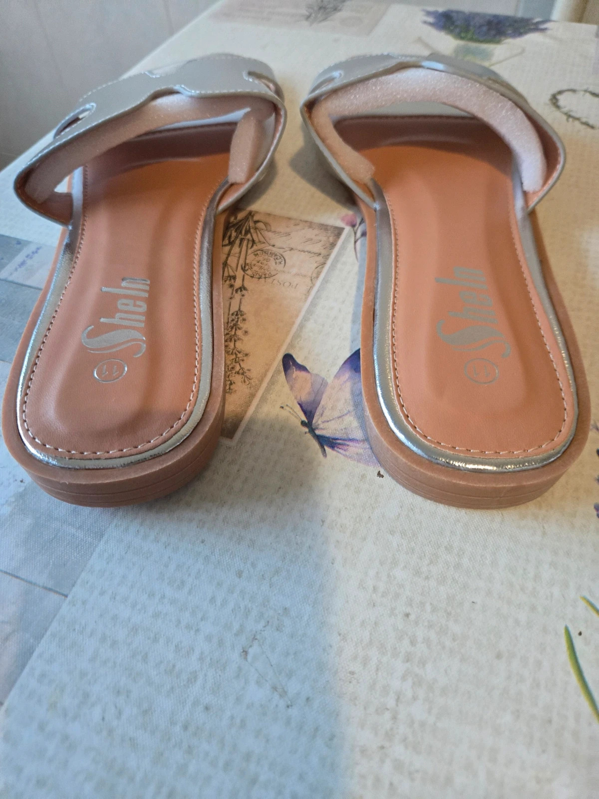 Sandalias palas plateadas- Talla 42 – Shein – taille 42 3
