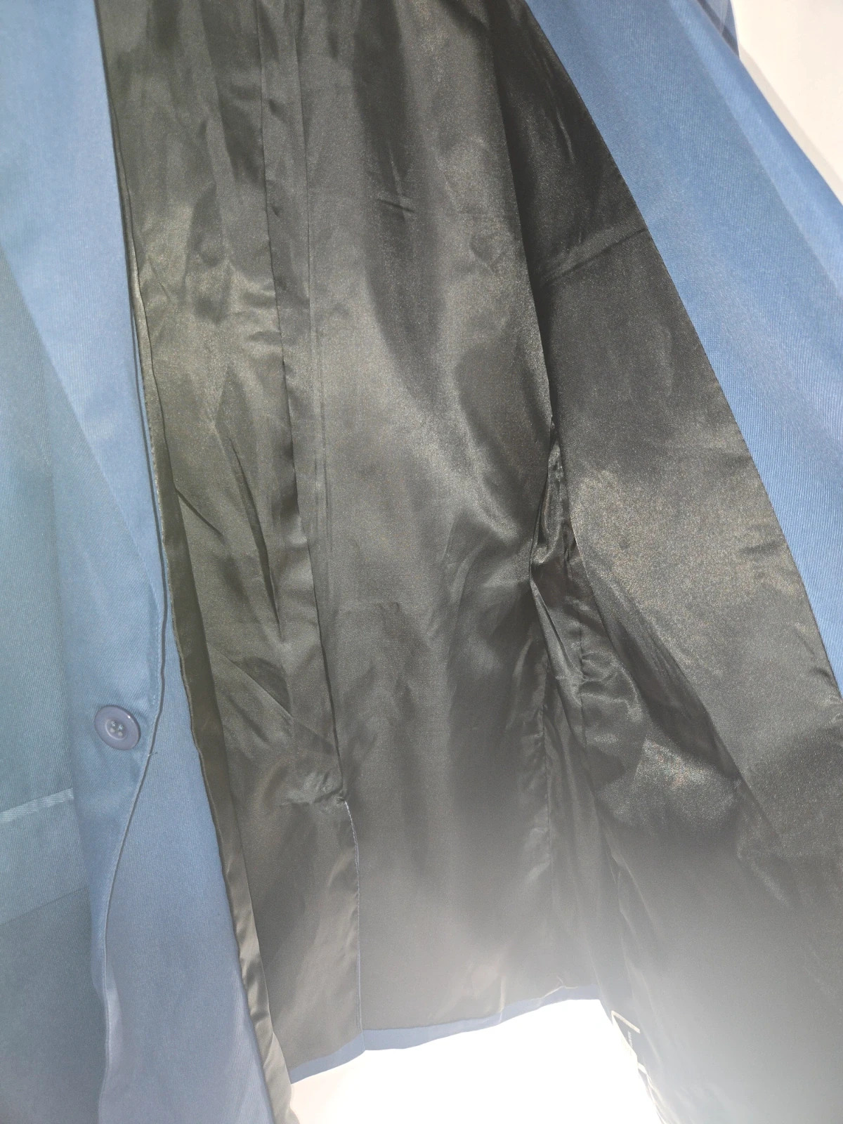 Traje azul de dos piezas (Chaqueta + Pantalón recto) - Talla XL – Manfinity – taille XL 4