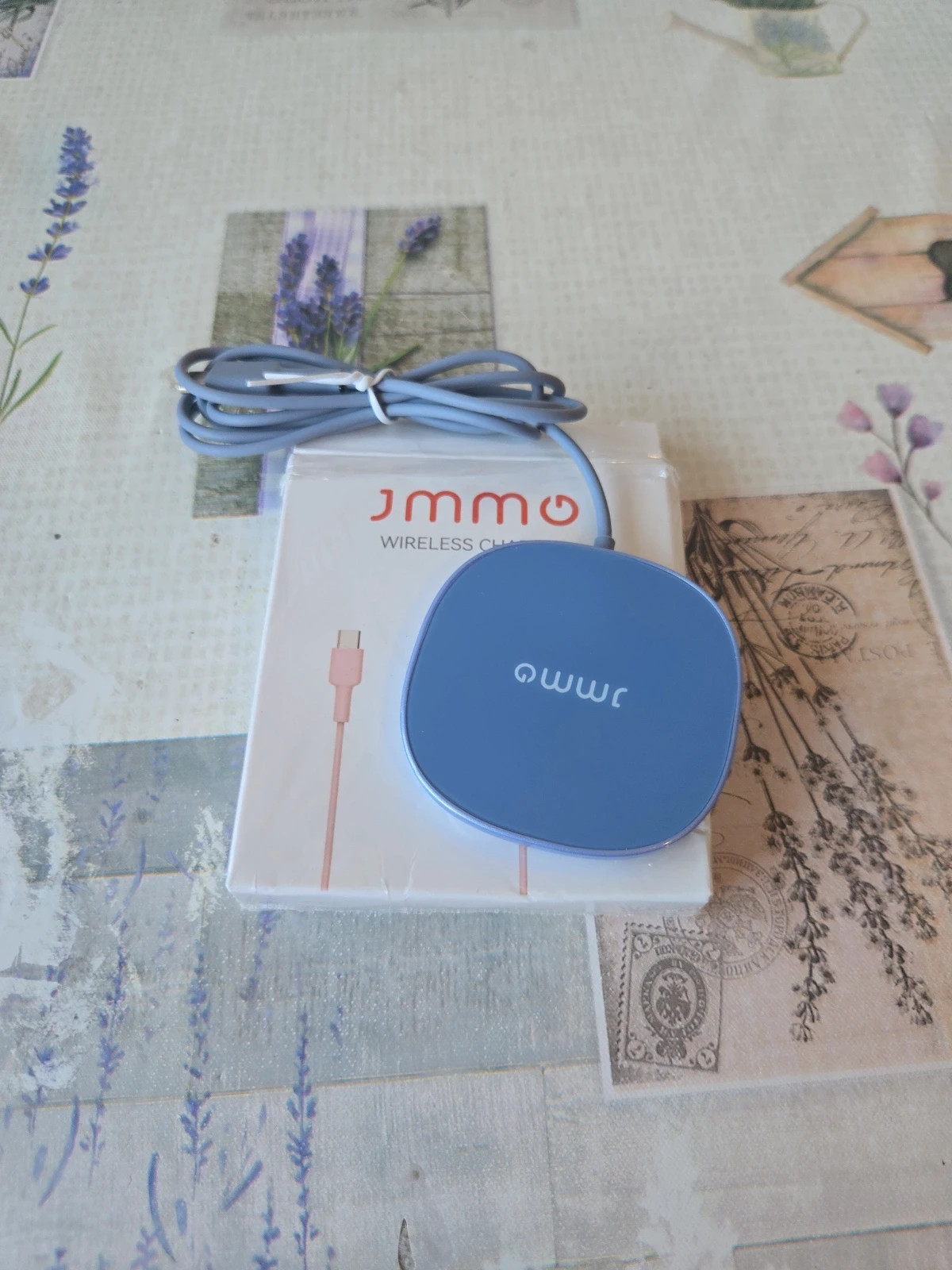 Cargador inalámbrico morado – jmmo 4