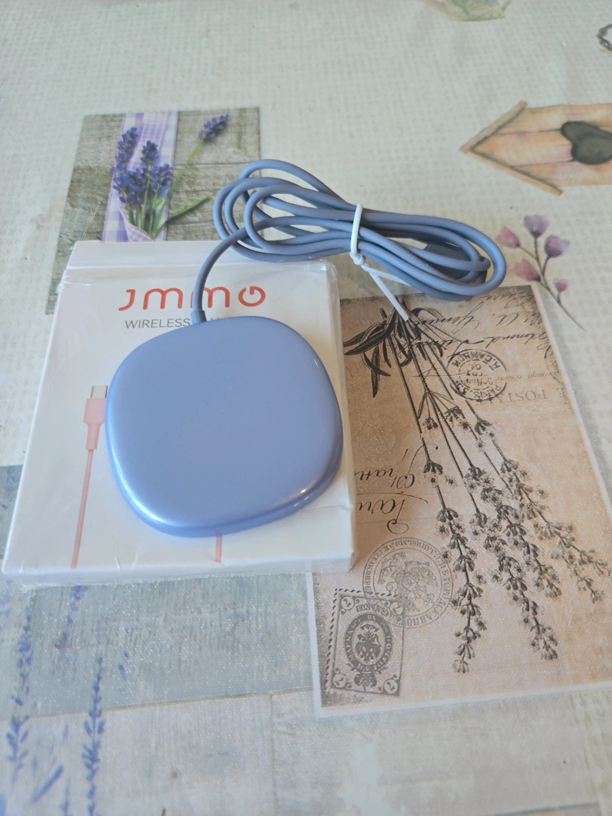 Cargador inalámbrico morado – jmmo 5