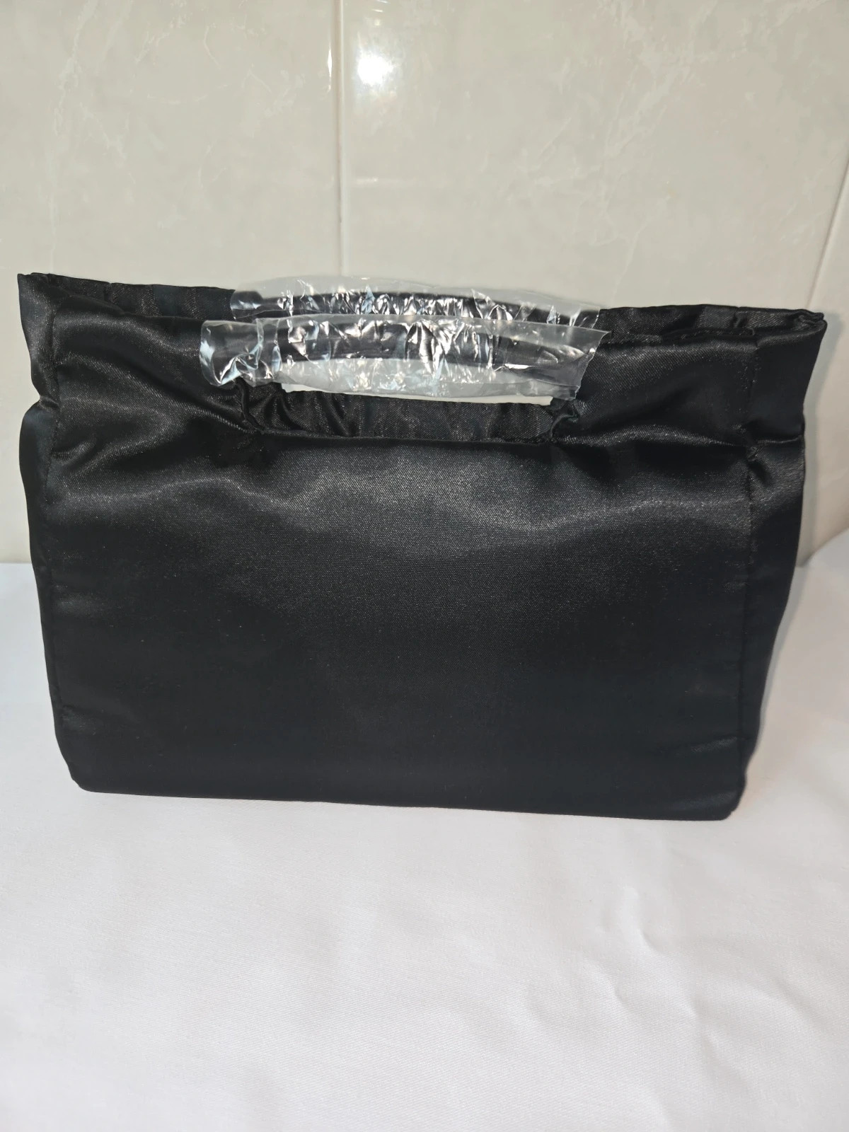 Bolso de fiesta Menbur negro con pedrería y abalorios / Clutch elegante – Menbur 2