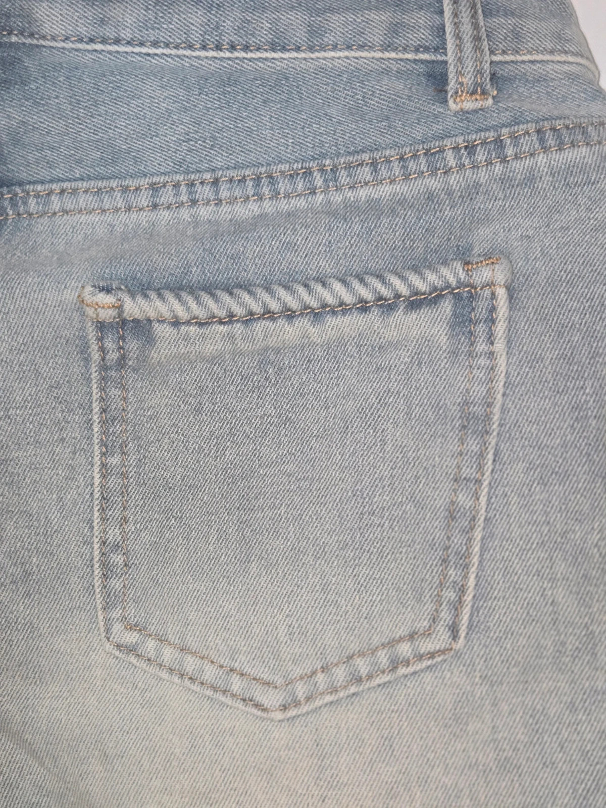 Shorts vaqueros tiro alto azul claro - Talla S – Petite – taille S / 36 / 8 3