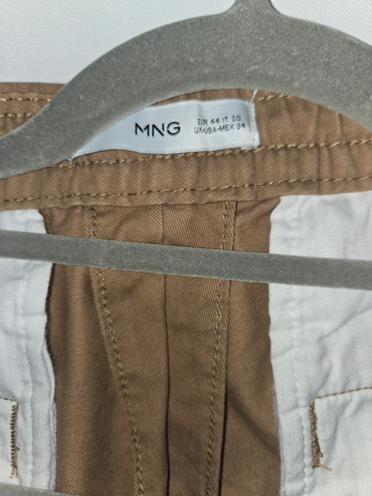 Pantalón chino regular fit Mango Man - Talla 44 – Mango – taille W34 | FR 44 4
