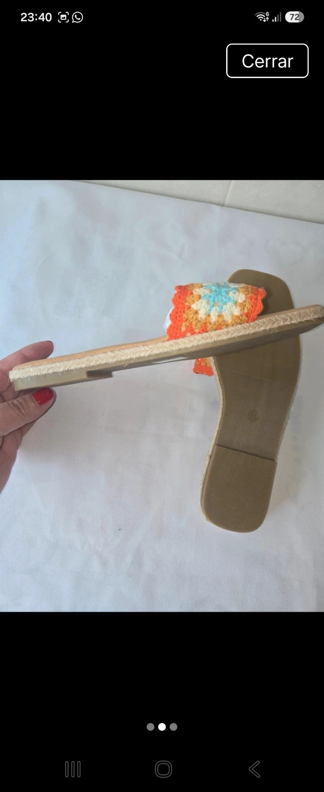 Palas de ganchillo estilo boho Belles (Talla 38) – Belles – taille 38 3