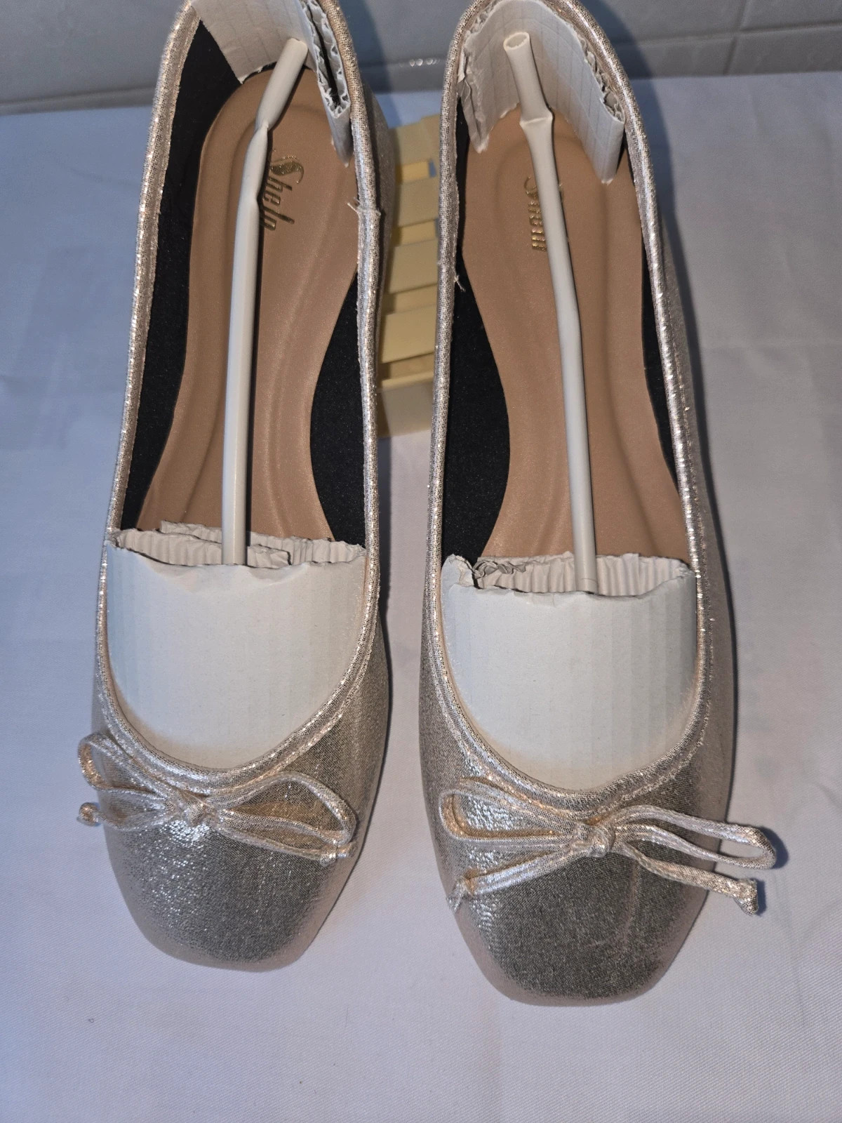 Bailarinas doradas talla38 – Shein – taille 38 2