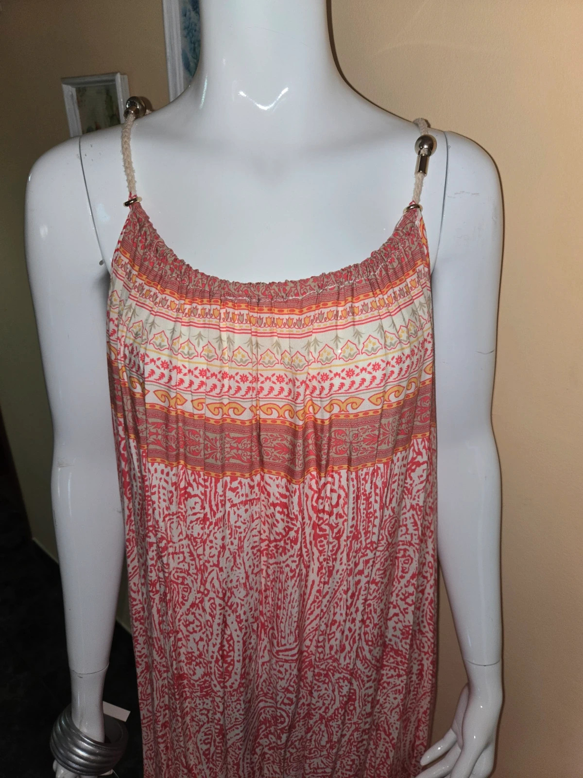 Vestido de verano boho talla L/XL – Mosnoua – taille XL / 42 / 14 3