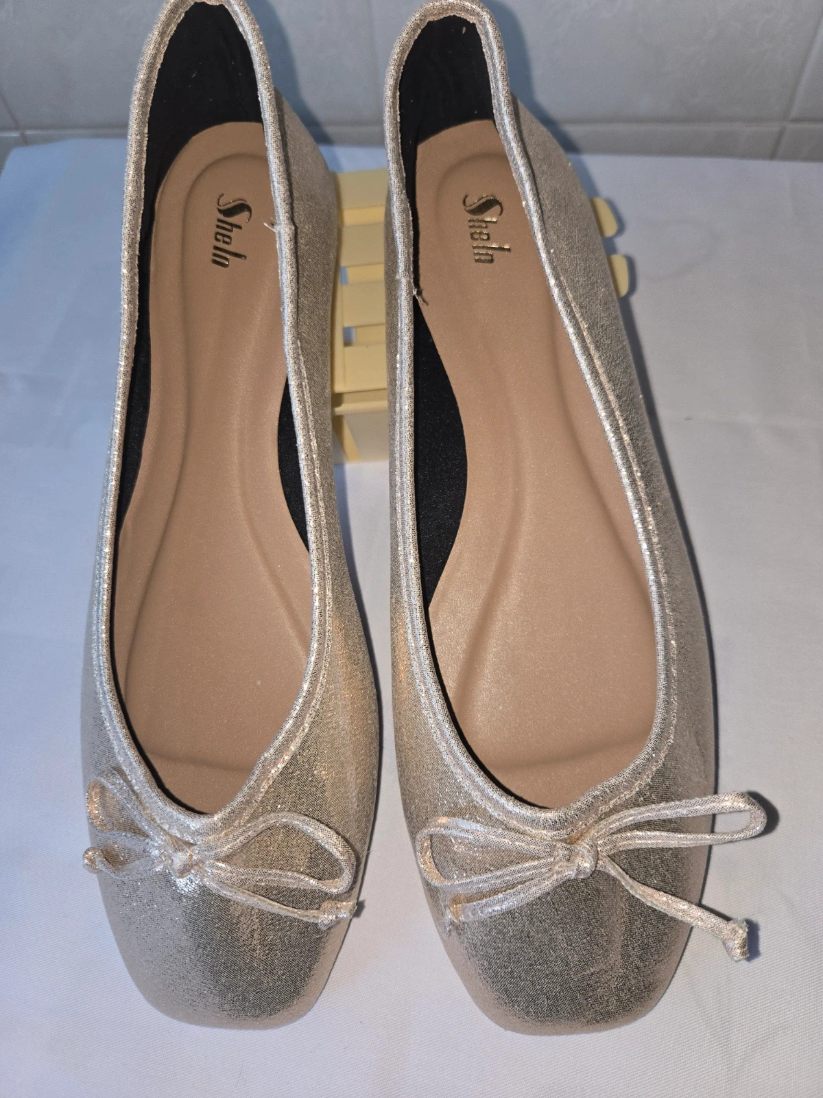 Bailarinas doradas talla38 – Shein – taille 38