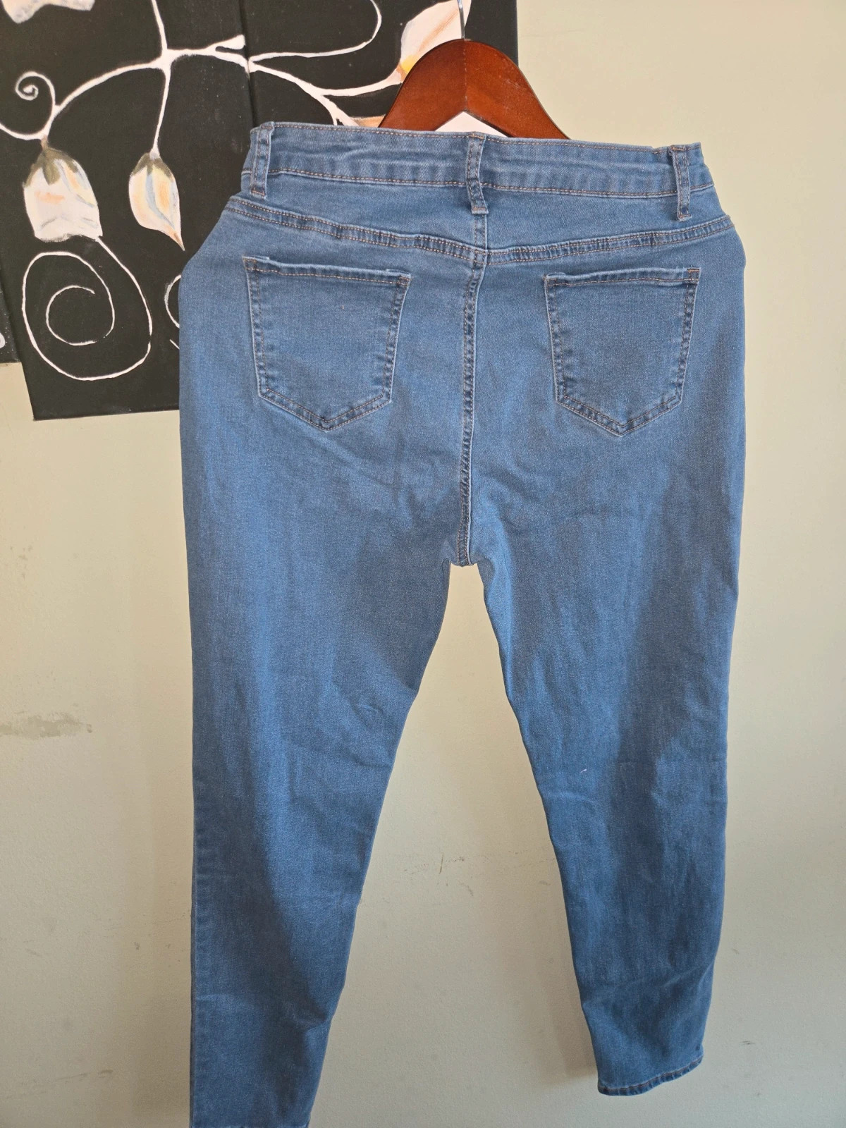 Jeans pitillo elásticos - Talla L (Ver medidas) – Shein – taille L / 40 / 12 2