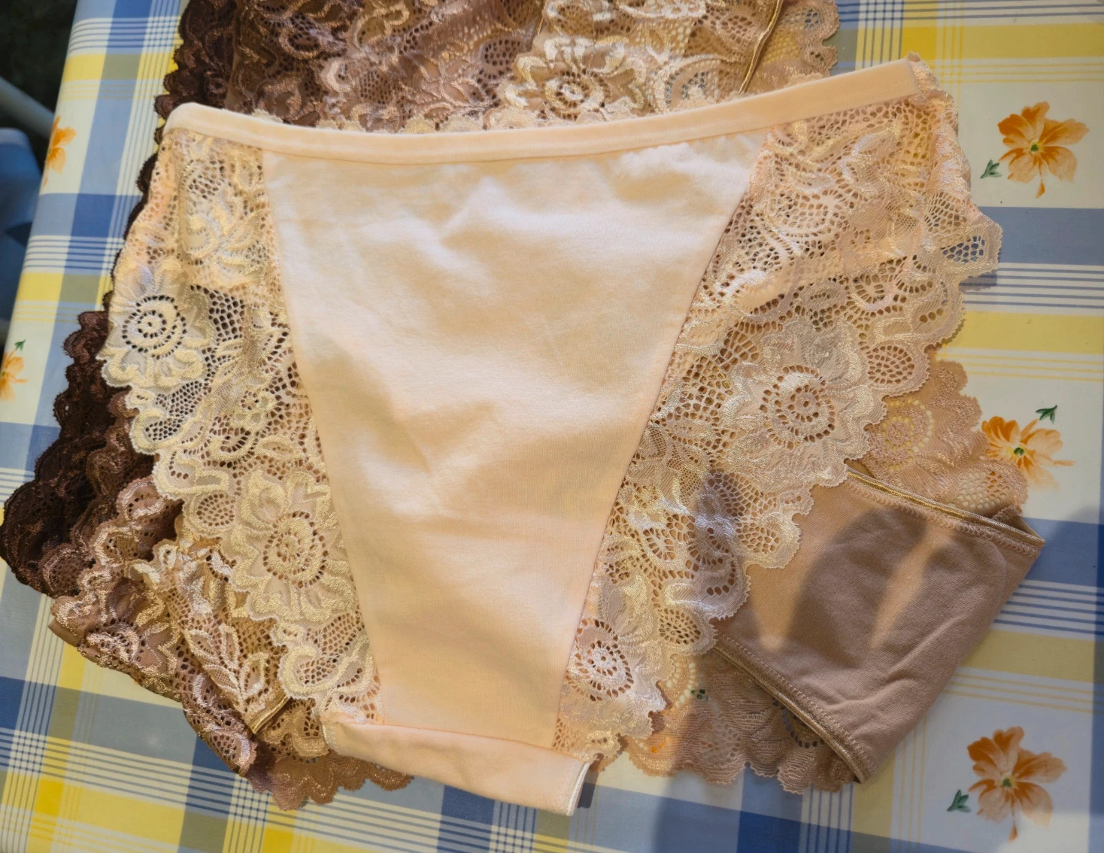 Pack 5 bragas encaje – yincoco – taille XL / 42 / 14 2