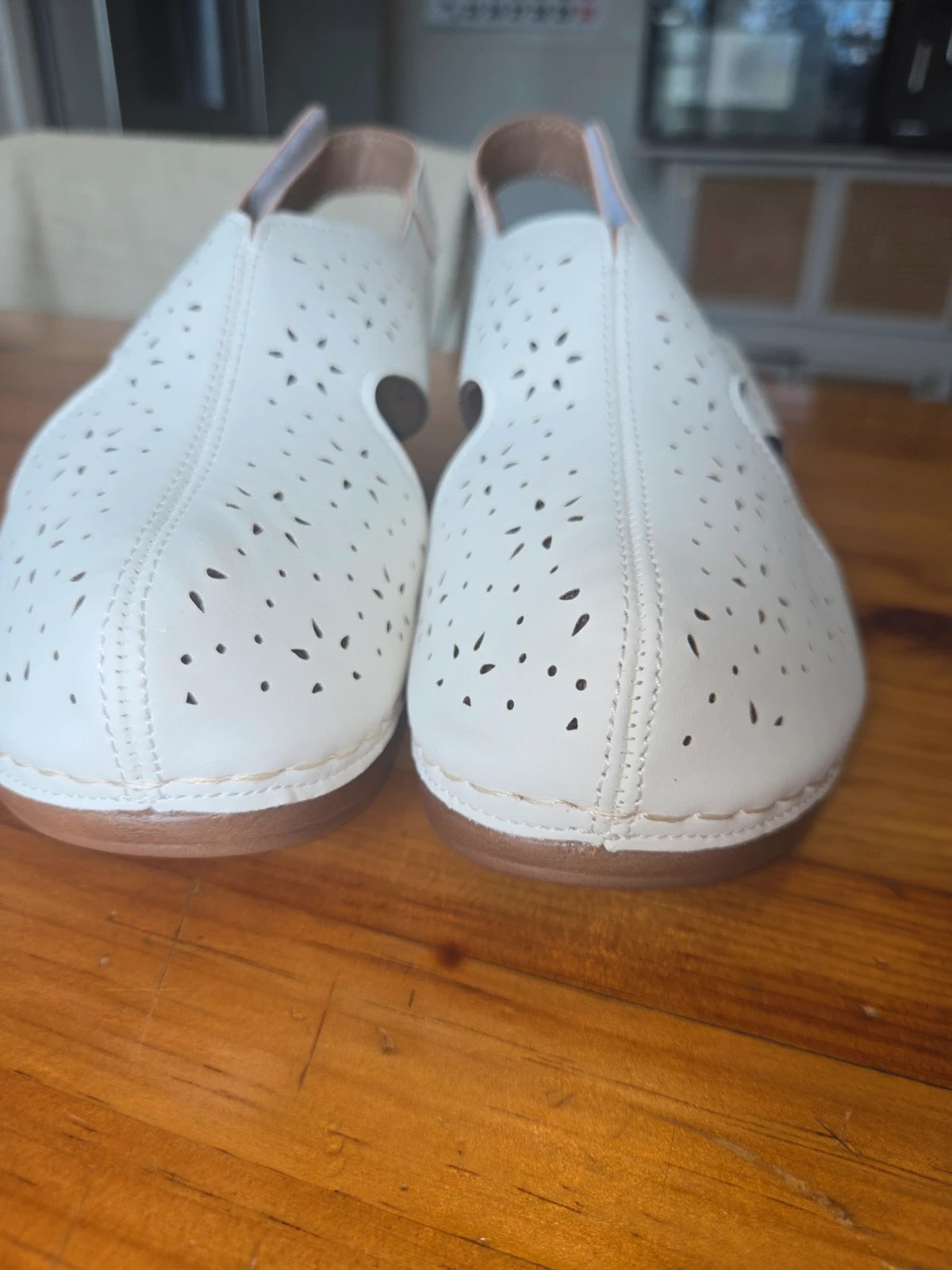 Sandalias de cuña blancas - Talla 38 – nipaxo – taille 38 2