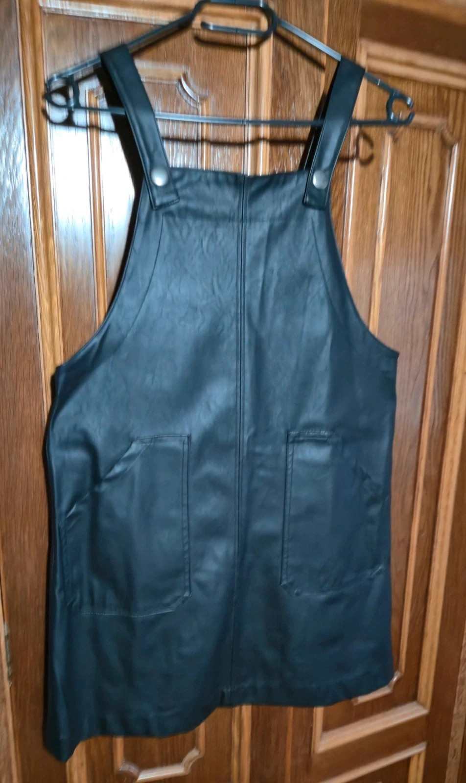 Pero vestido corto polipiel – Zara – taille S / 36 / 8