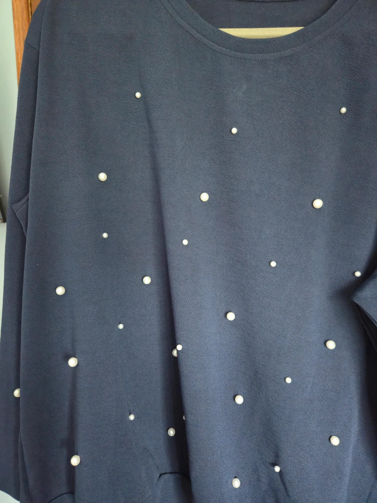 Sudadera con perlas – Shein – taille XXXL / 46 / 18 2