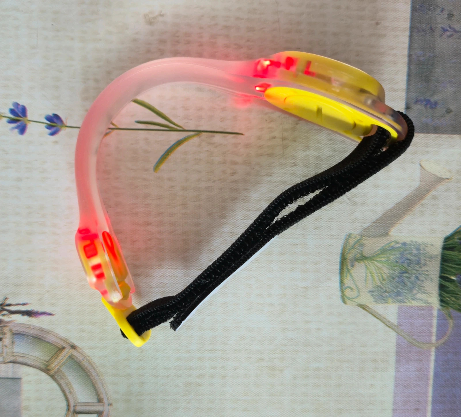Brazalete reflectores con luz led