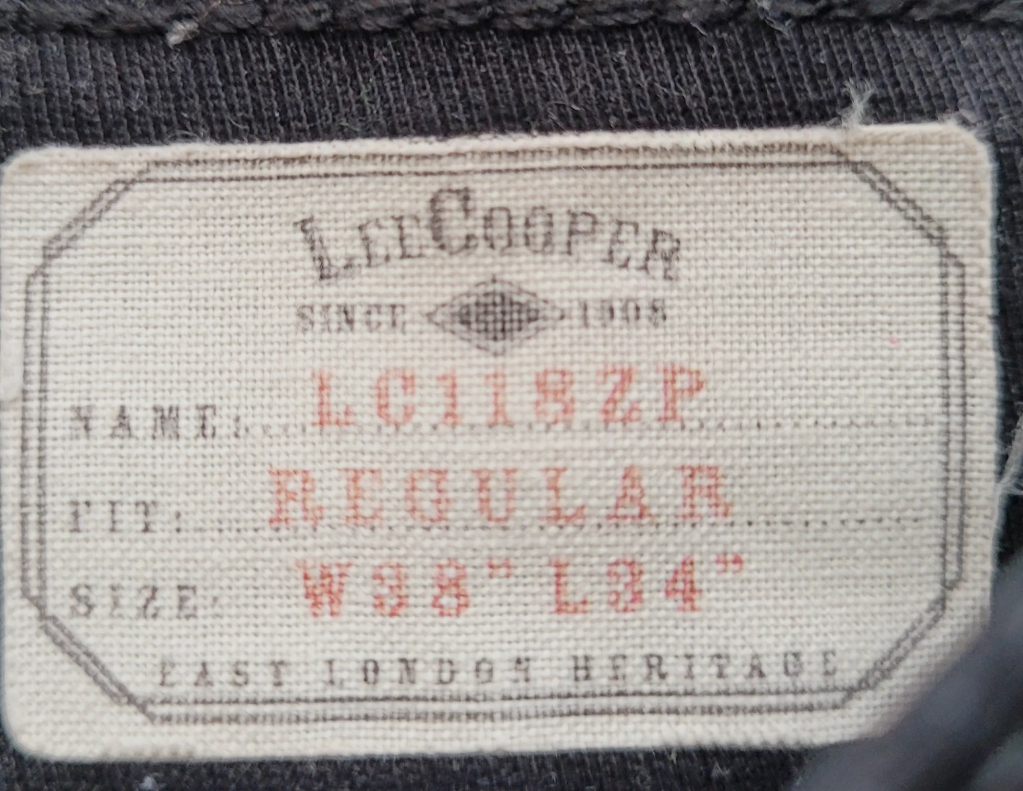 Jean LEE COOPER W38 L34 – Lee cooper – taille XL 2