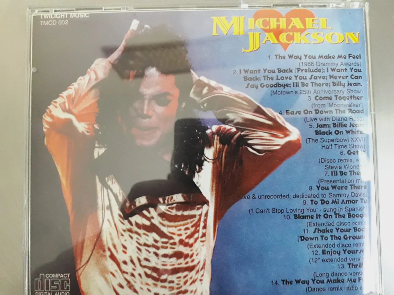 CD MJ collector rare – JACKSON 3
