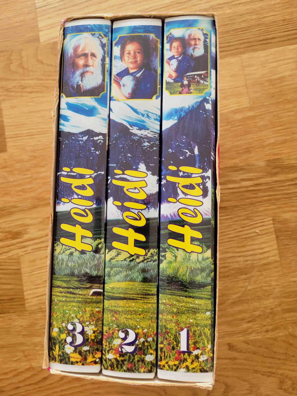 Coffret VHS HEIDI collector – Heidi