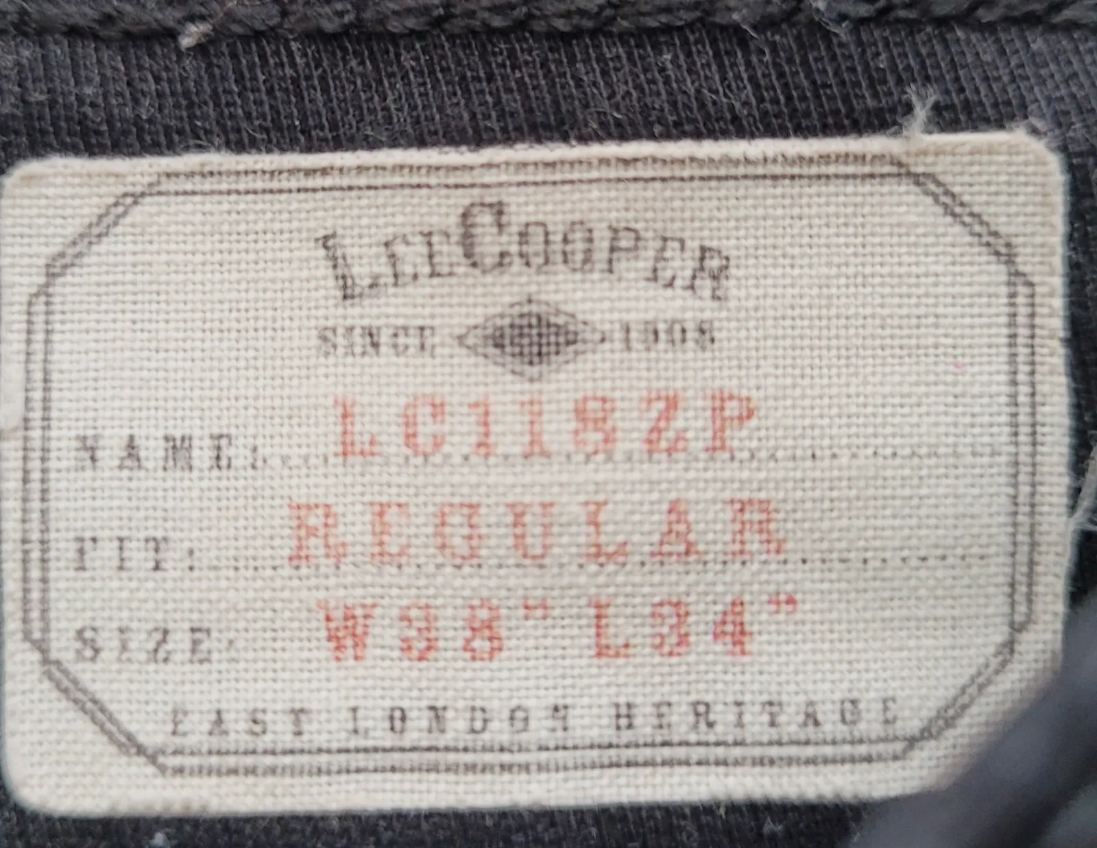Jean LEE COOPER W38 L34 – Lee Cooper – taille 46 3