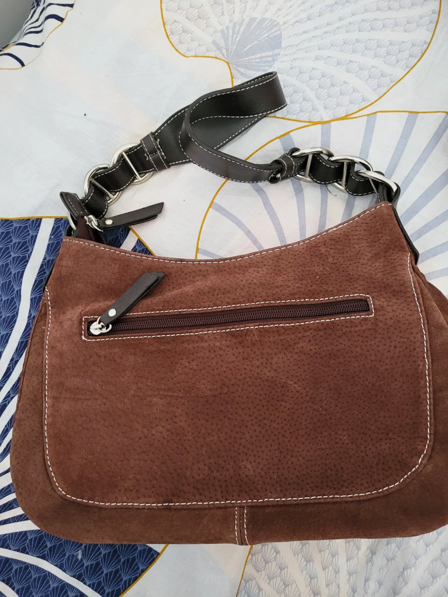 Sac neuf en daim 20×30