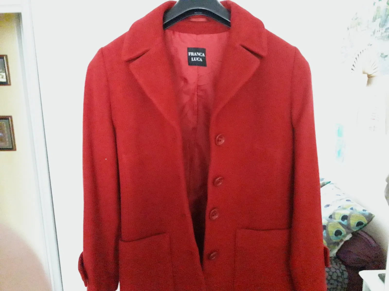 Manteau neuf cachemire/laine LUCA – Manteau – taille L