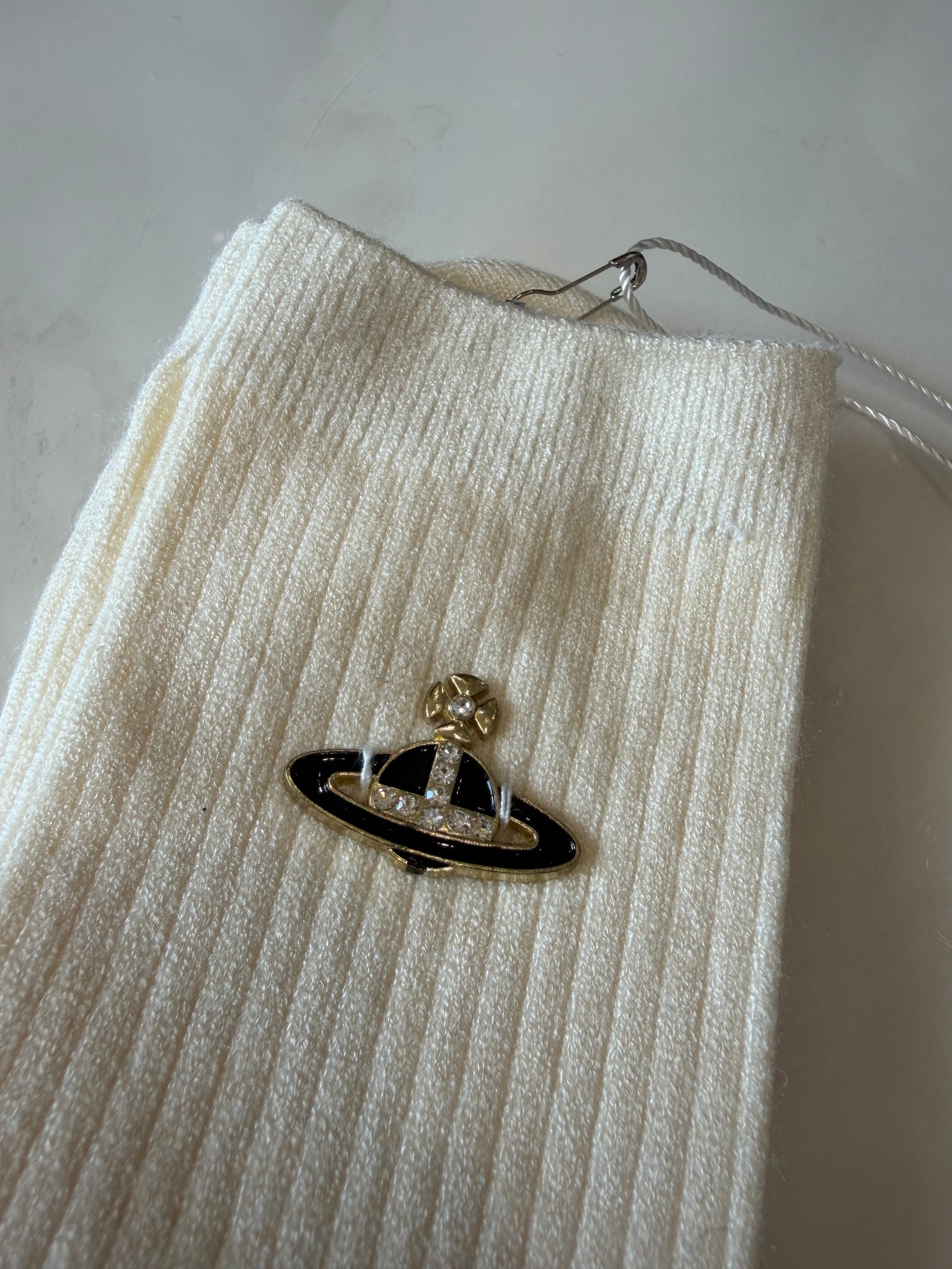 Chaussettes blanches Vivienne Westwood 3