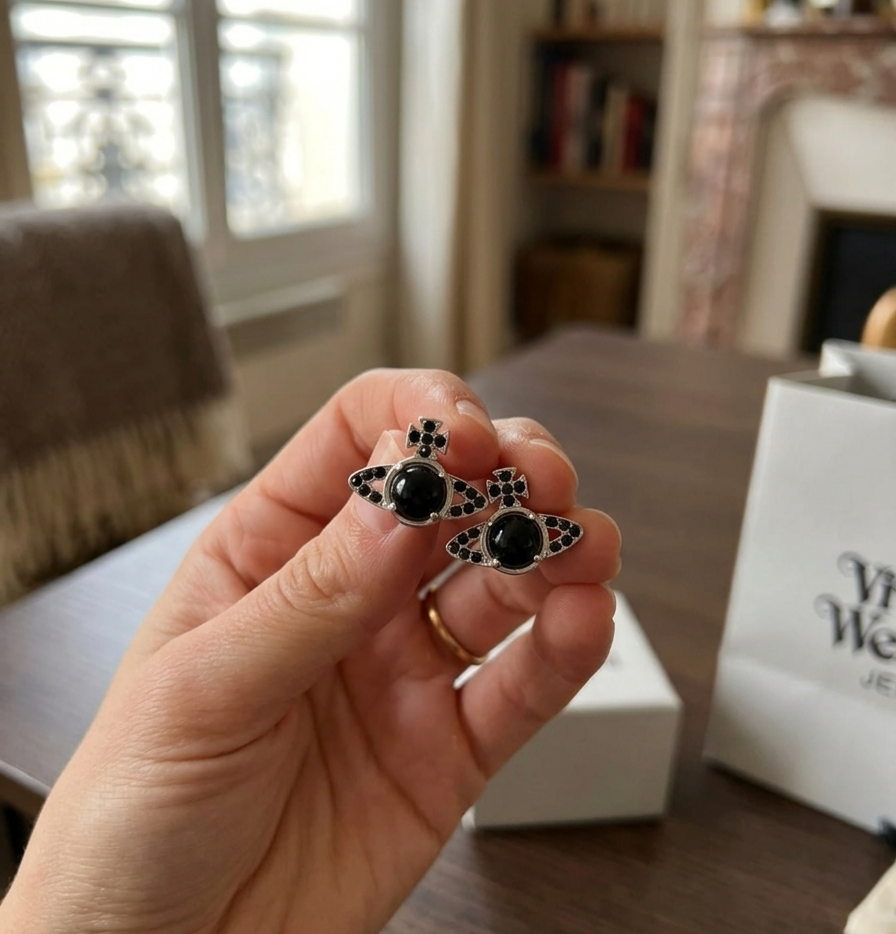 Boucles d'oreilles stylées