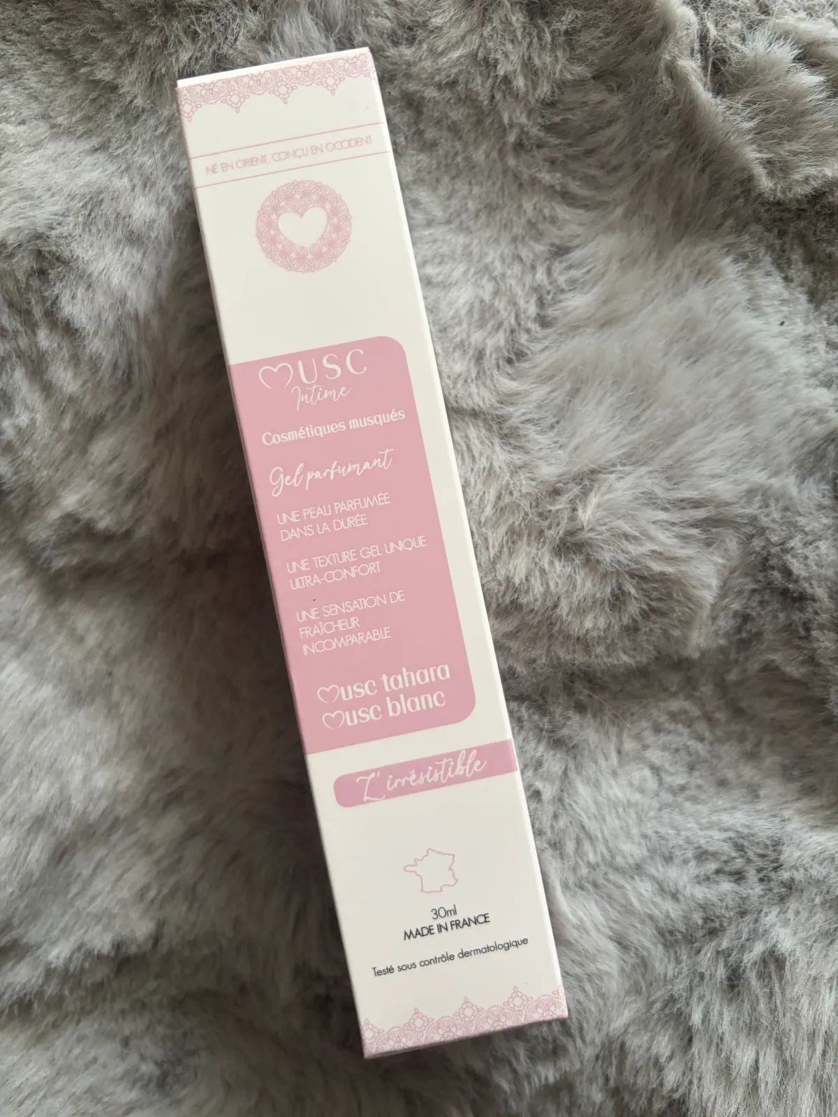 Musc Intime – Gel Parfumant Musc Blanc