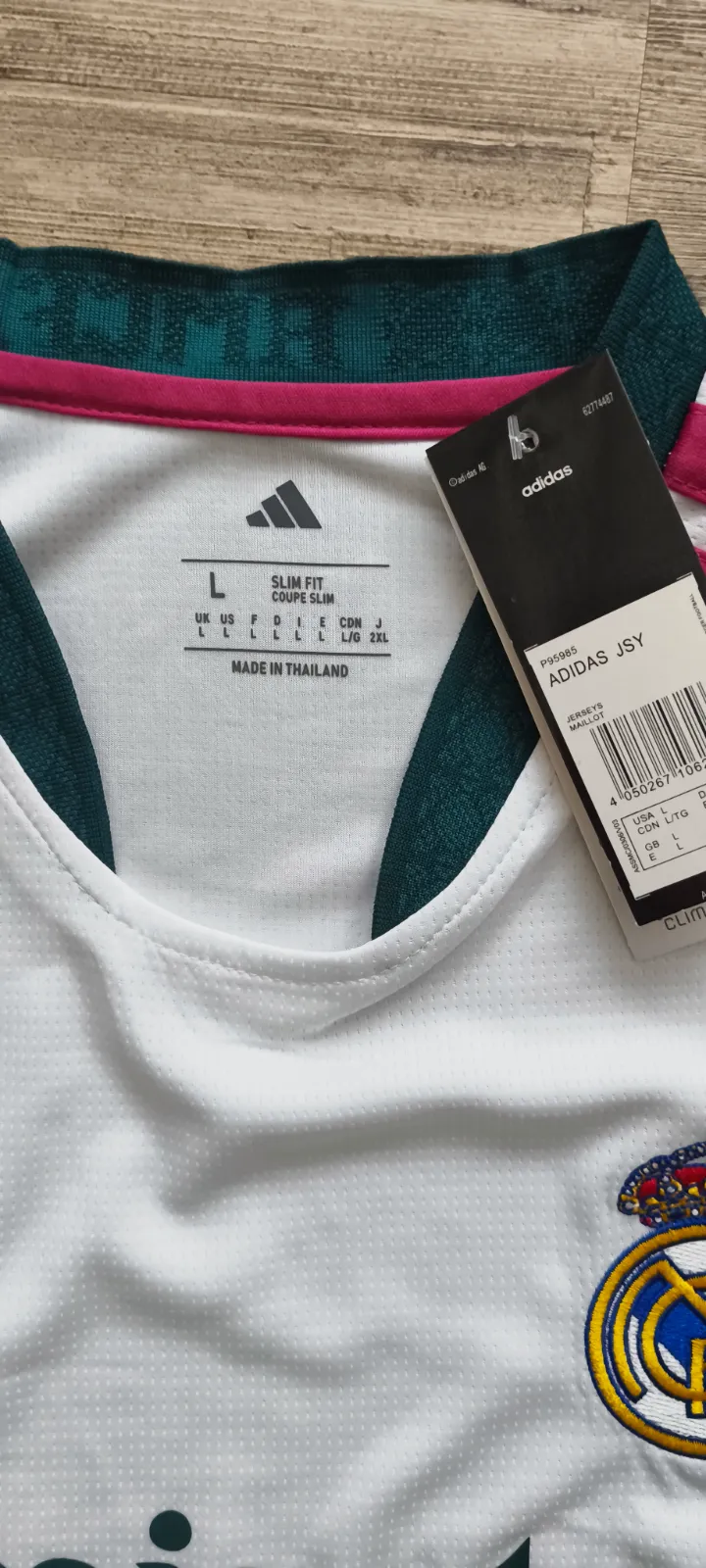 Maillot Real – Adidas – taille L 5