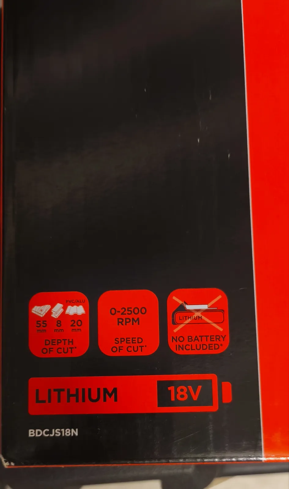 Scie sauteuse black et decker sans fil – Black et Decker 2