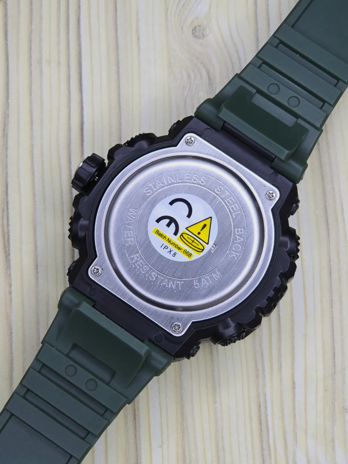 Sports Digital Watch Army Green – Sanda – taille S 5