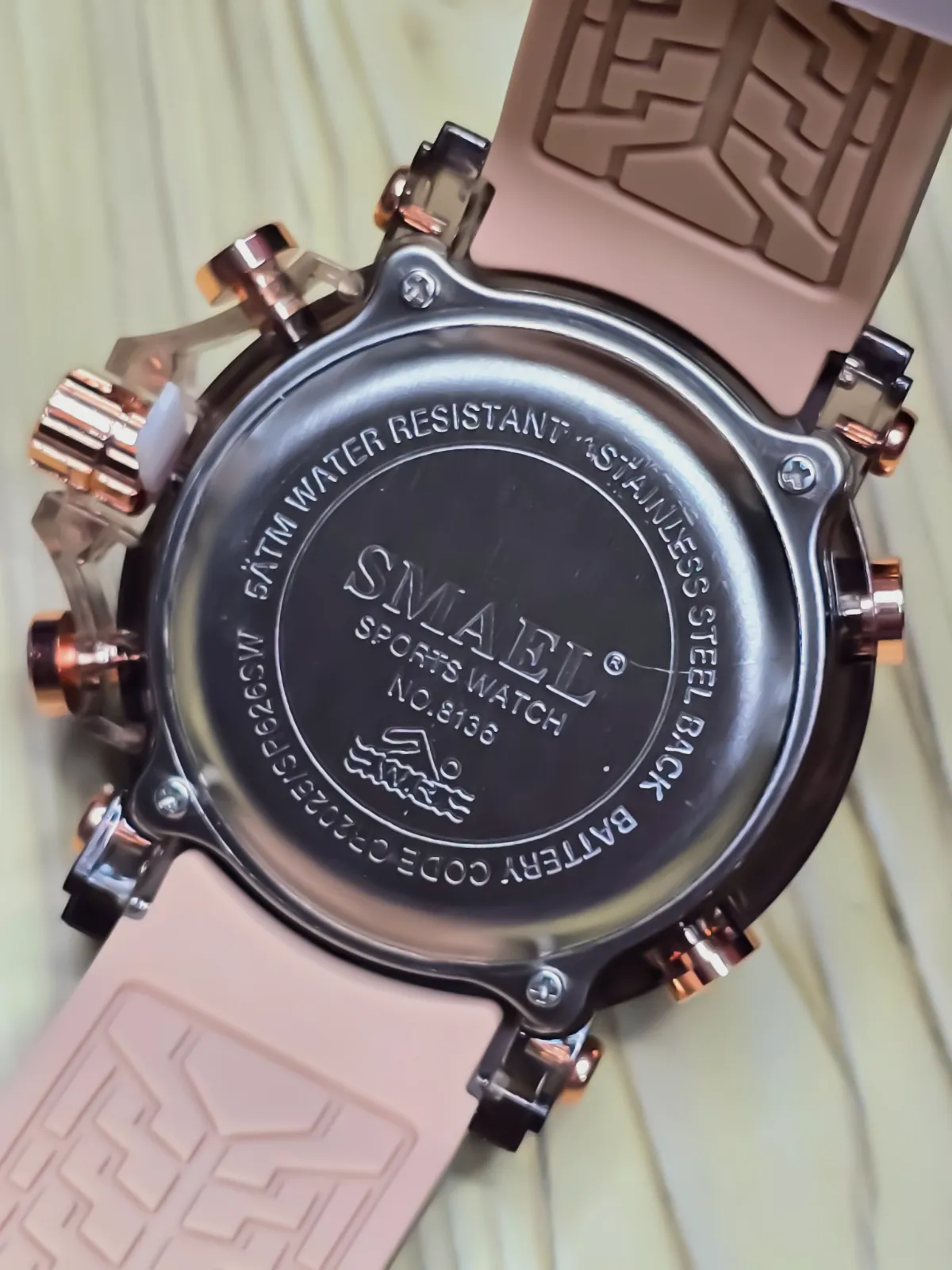 Dual Display Sports Watch Grey – SMAEL – taille Taille unique 5