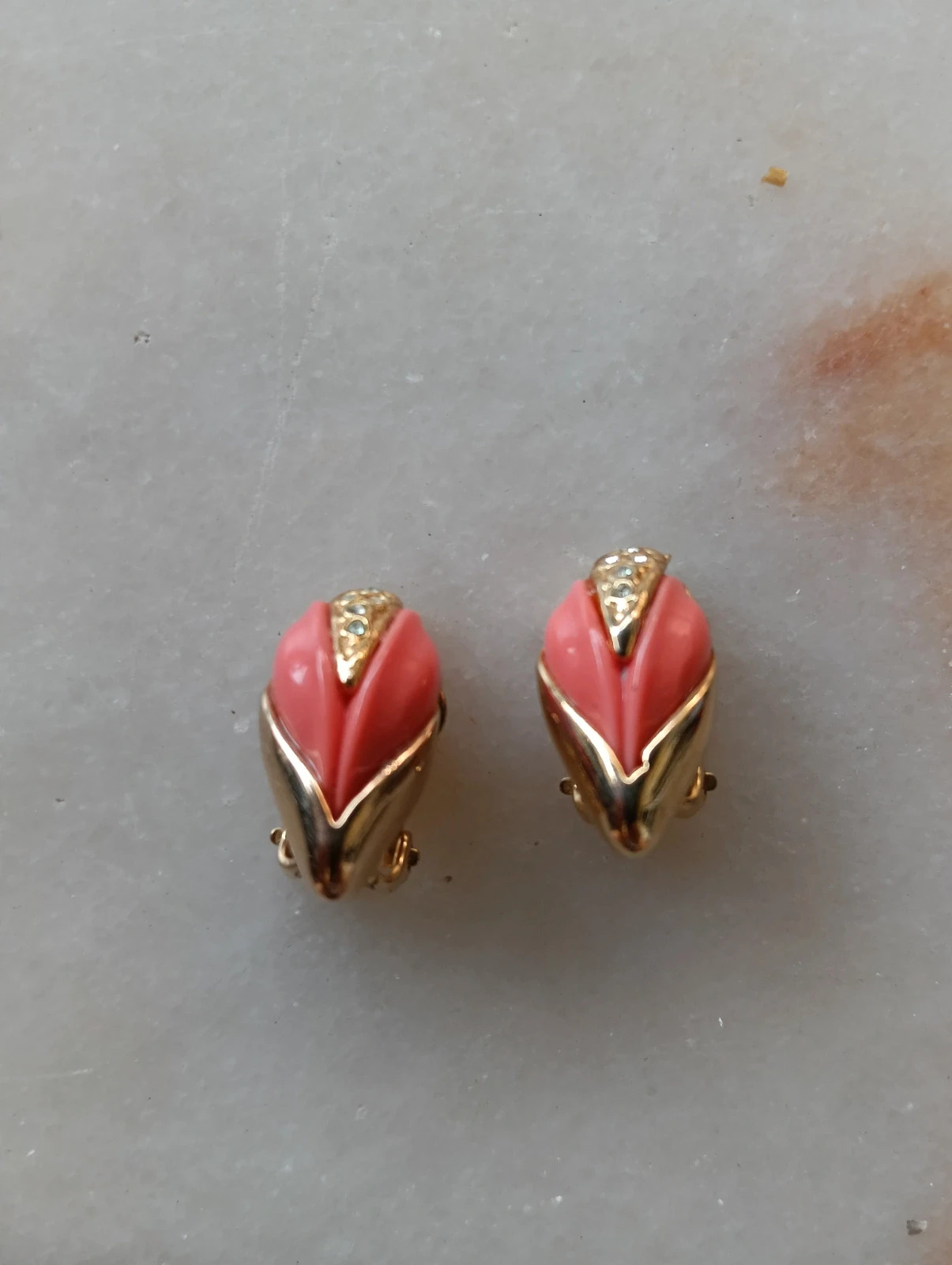 Vintage tulip earrings Boucles d'oreilles tulipe – Vintage Boutique