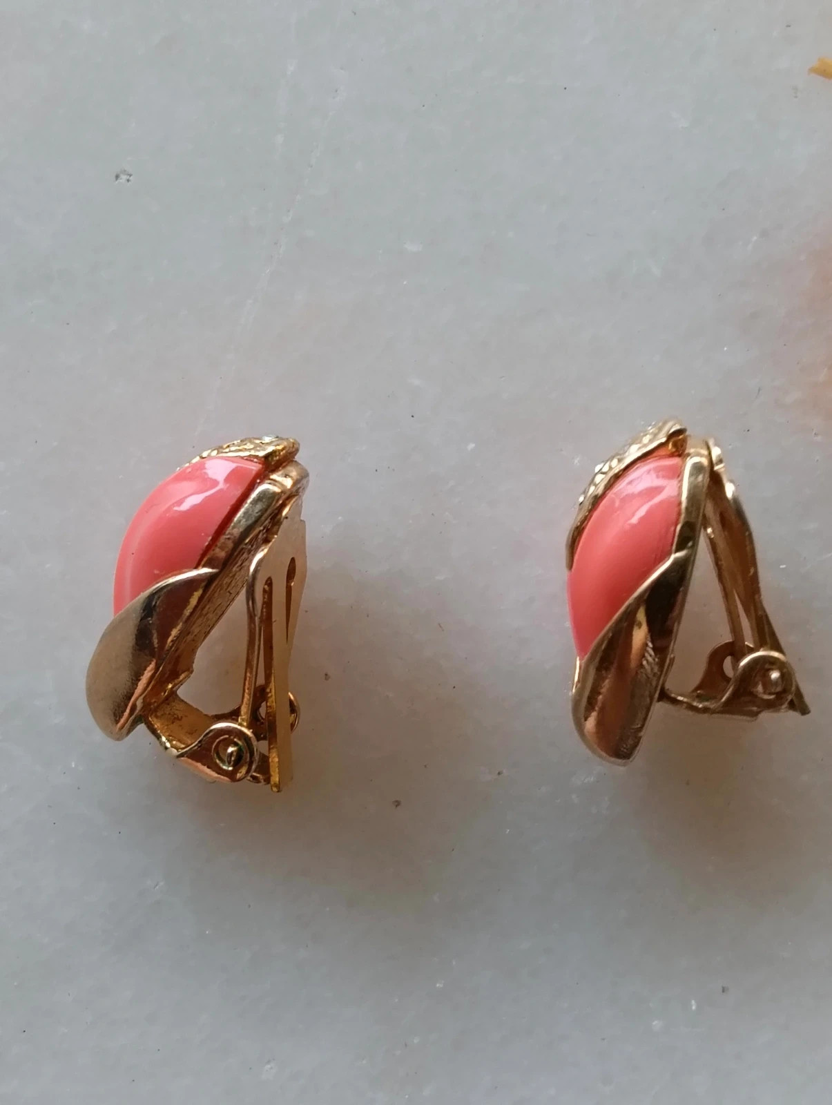 Vintage tulip earrings Boucles d'oreilles tulipe – Vintage Boutique 4