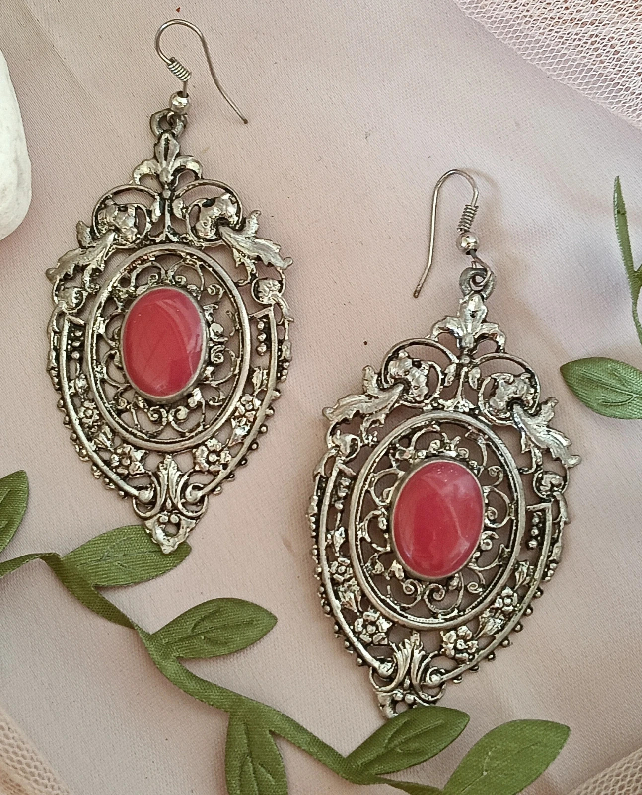 Bohemian Sterling silver earrings