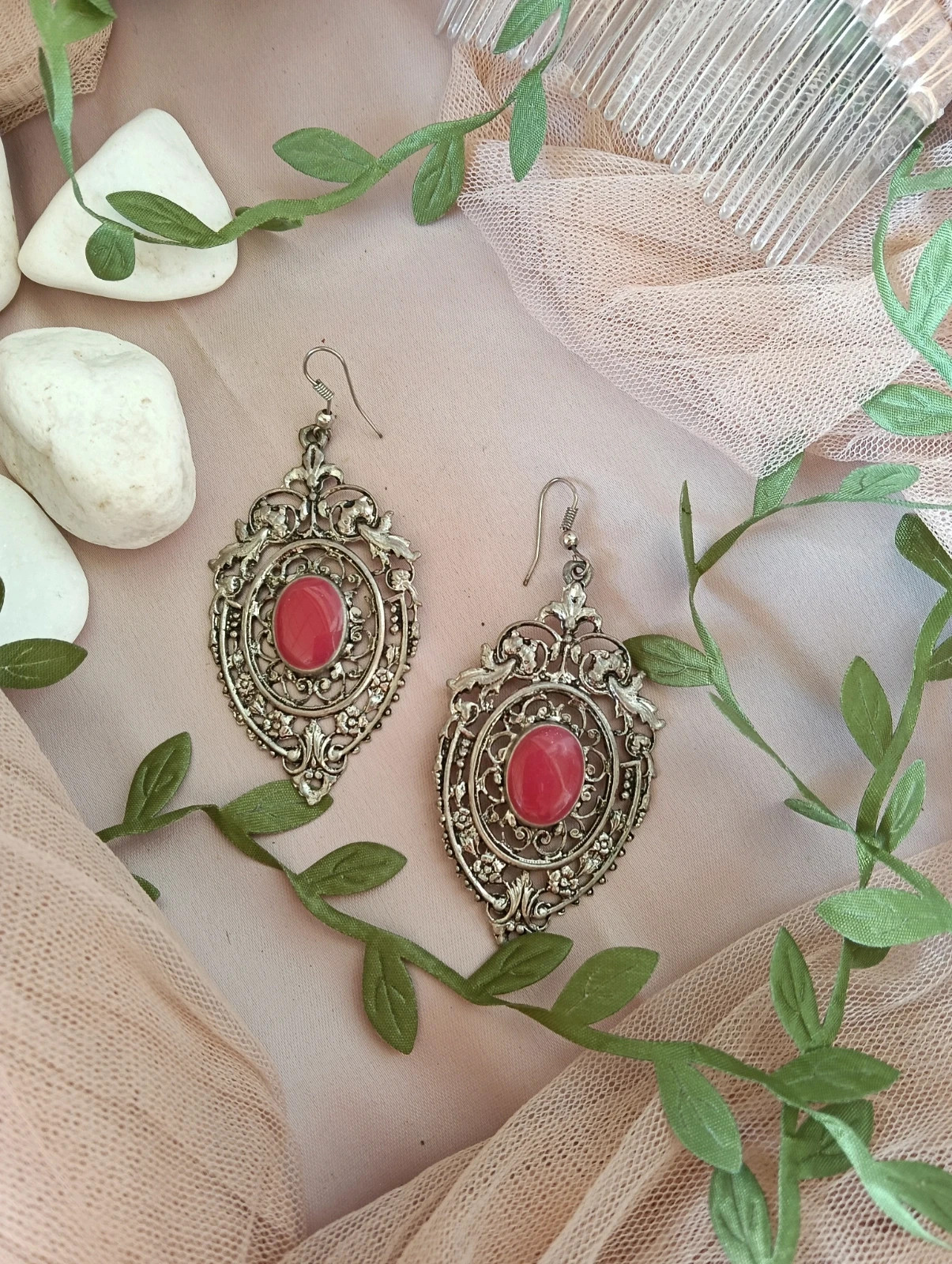 Bohemian Sterling silver earrings – Silver 2
