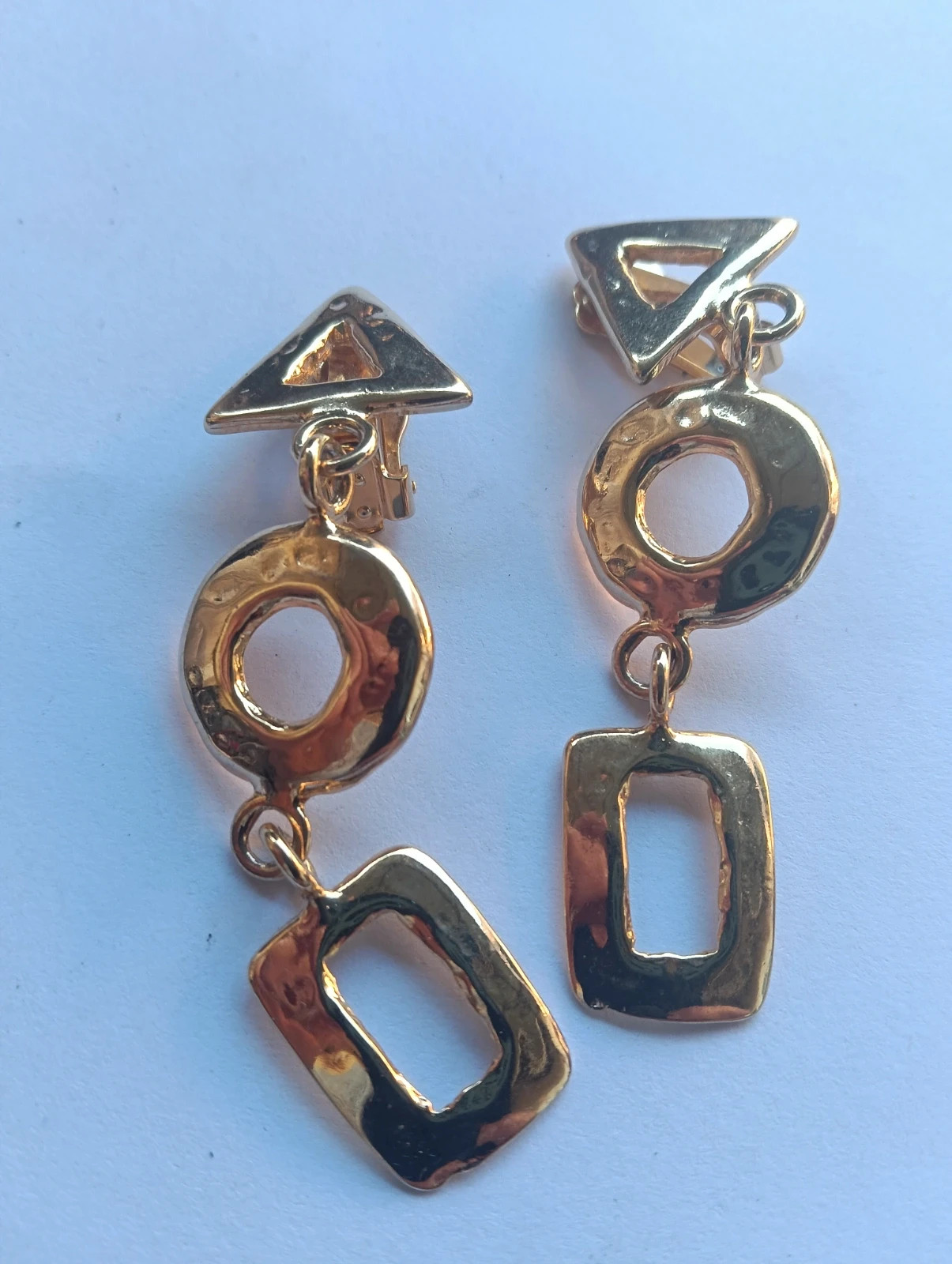 Last price 🔥Vintage geometric clip earrings – Vintage Chic
