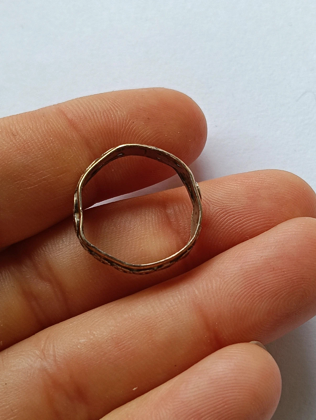 Bague art deco en argent sterling Silver ring Anillo antiguo de plata y marcasitas – ArtDeco – taille 17,3 mm 3