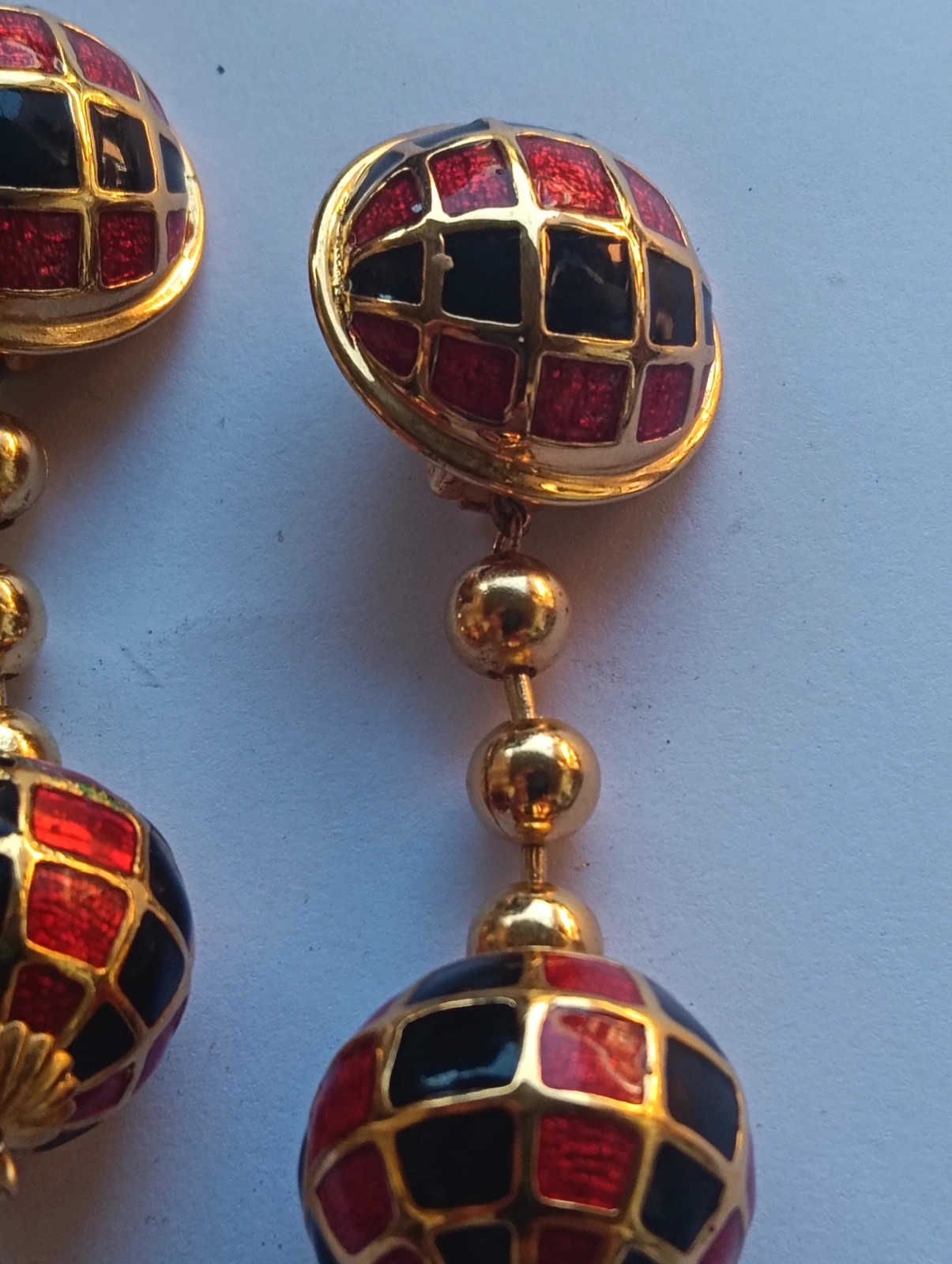 Magnifique Boucles d'oreilles globe Leritz vintage – LERITZ 2